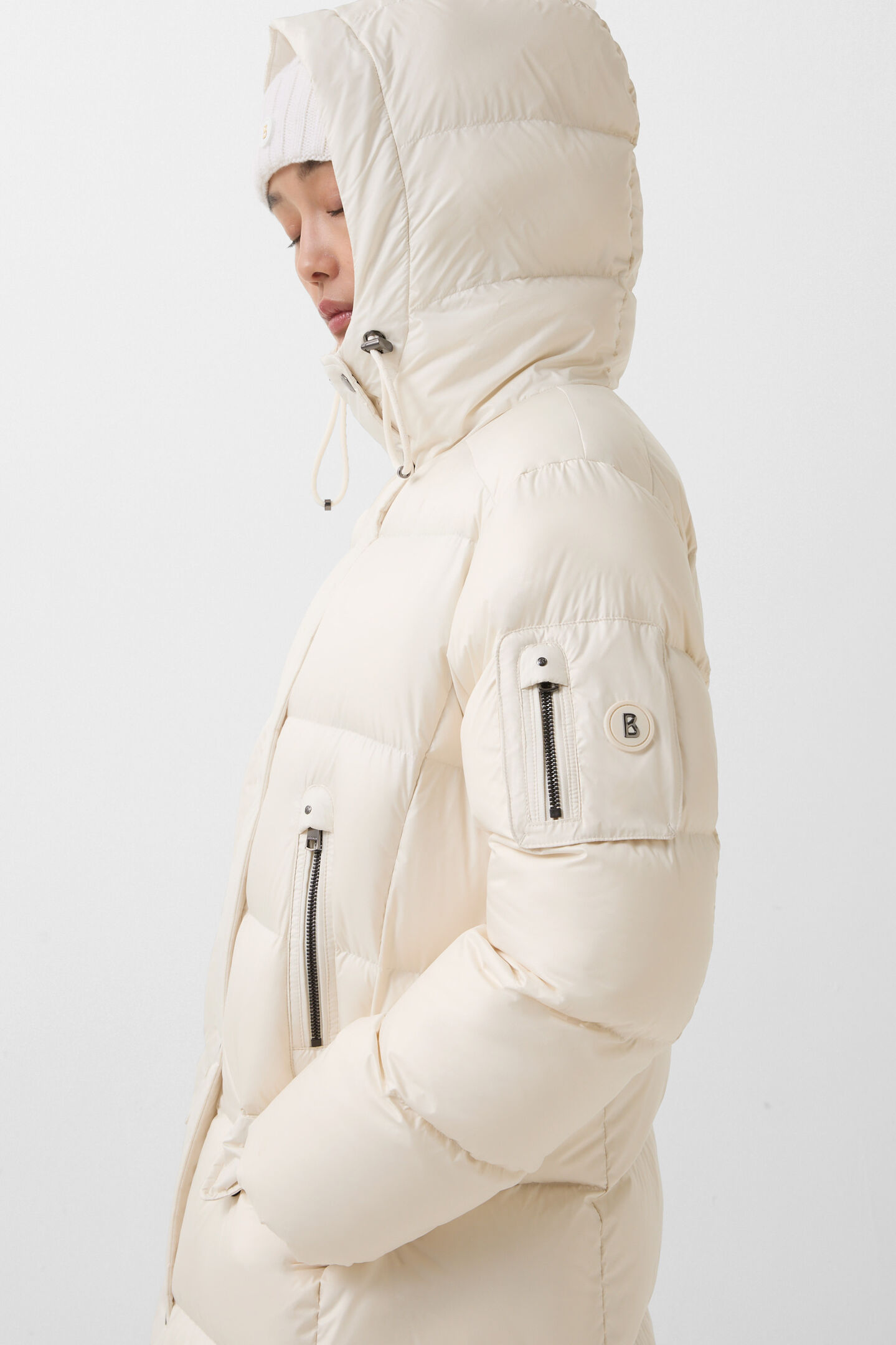 Daunenmantel Jonna Creme