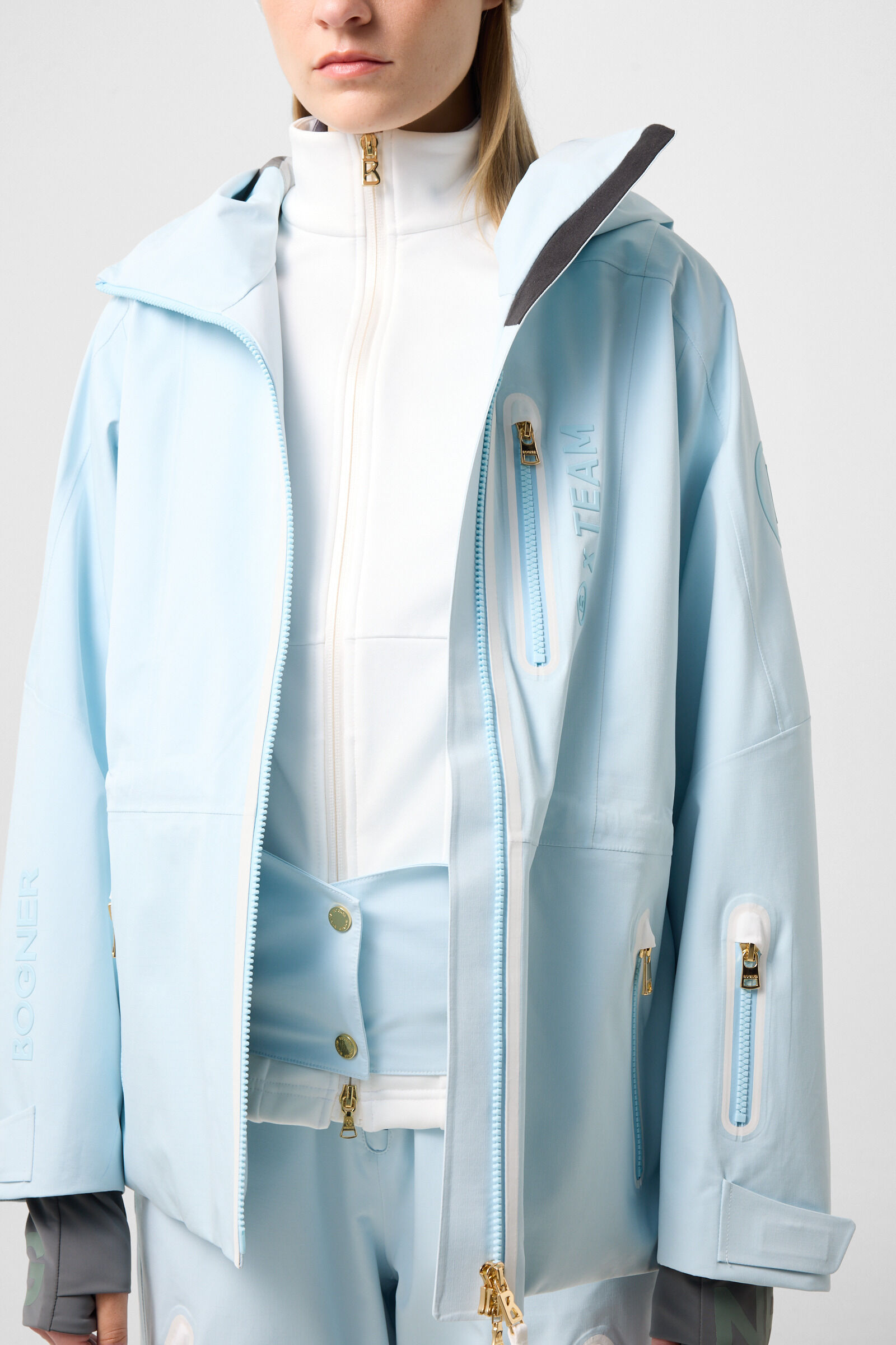 Peak Ski Jacket Light blue