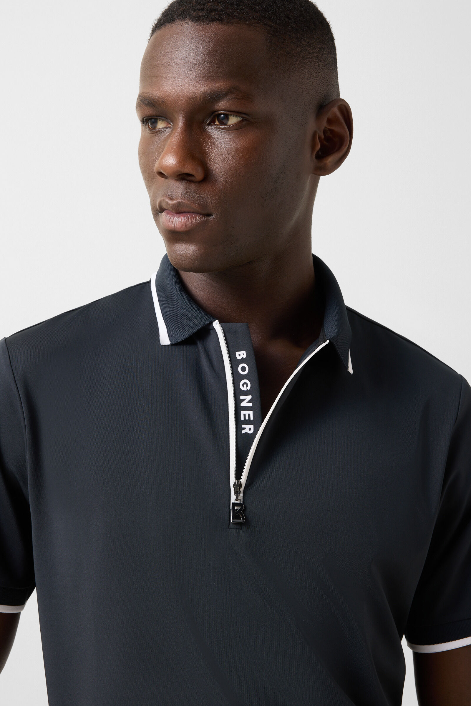 Funktions-Polo-Shirt Cody Schwarz