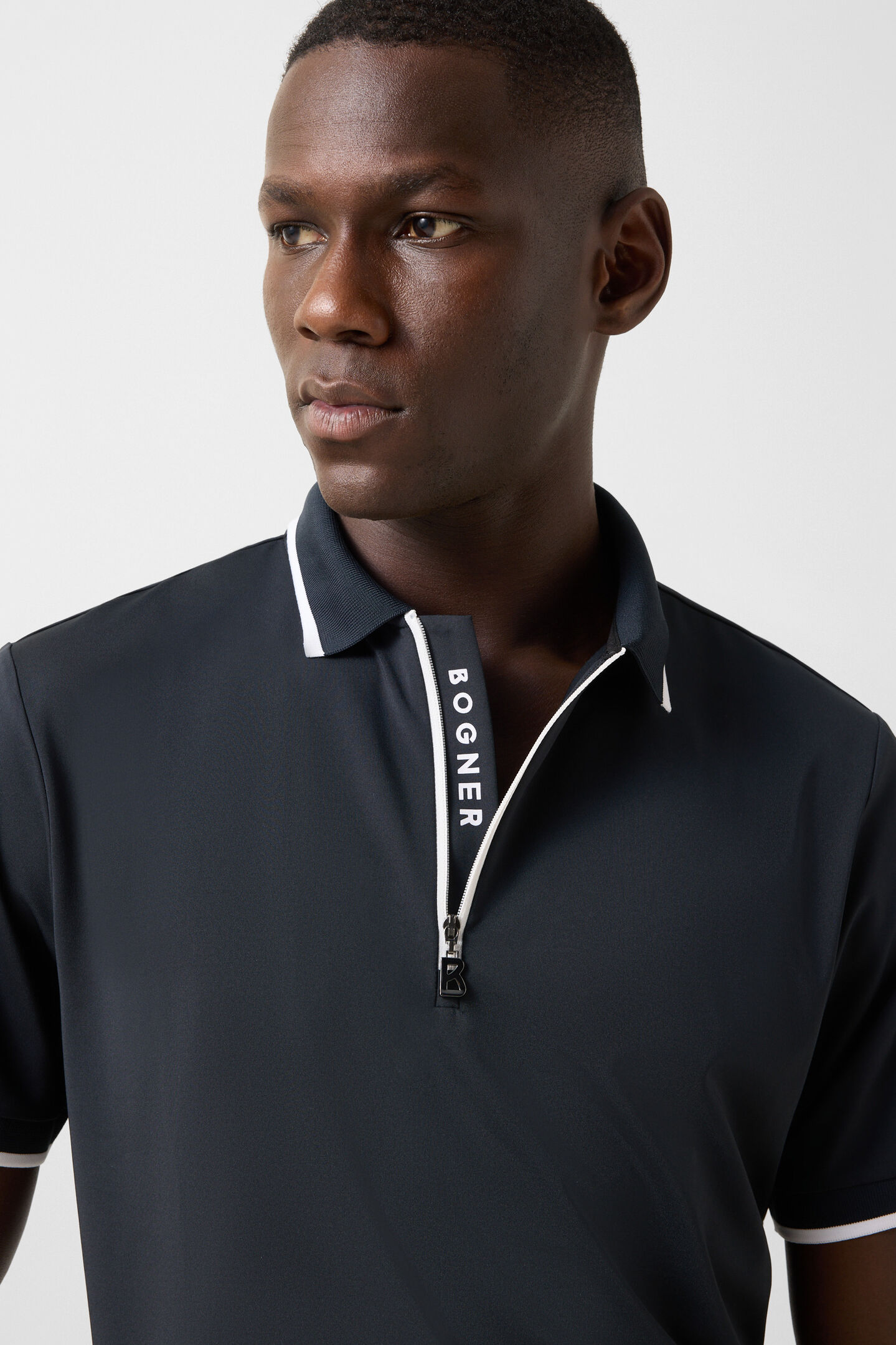 Funktions-Polo-Shirt Cody Schwarz