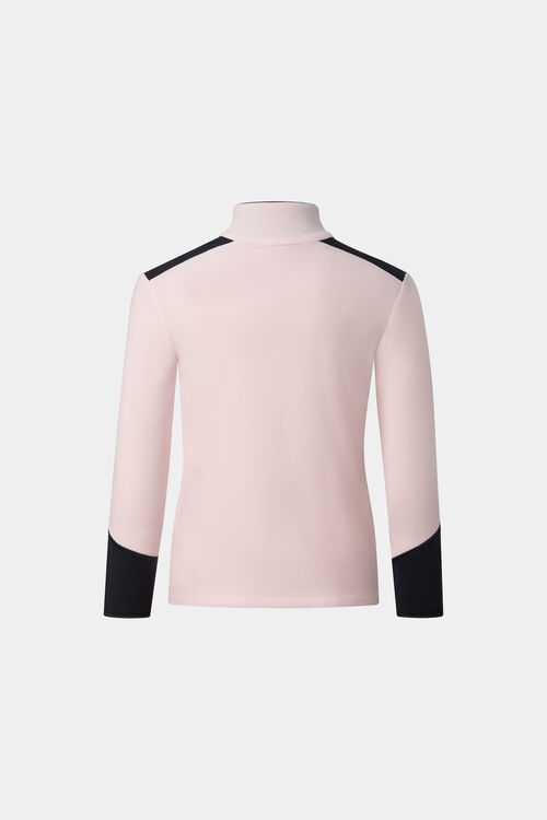 Kids' Bold Fleece Base Layer Pink/Black