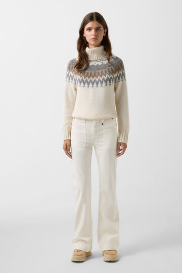 Pantalon en velours Devin Crème Pantalon en velours Devin Crème