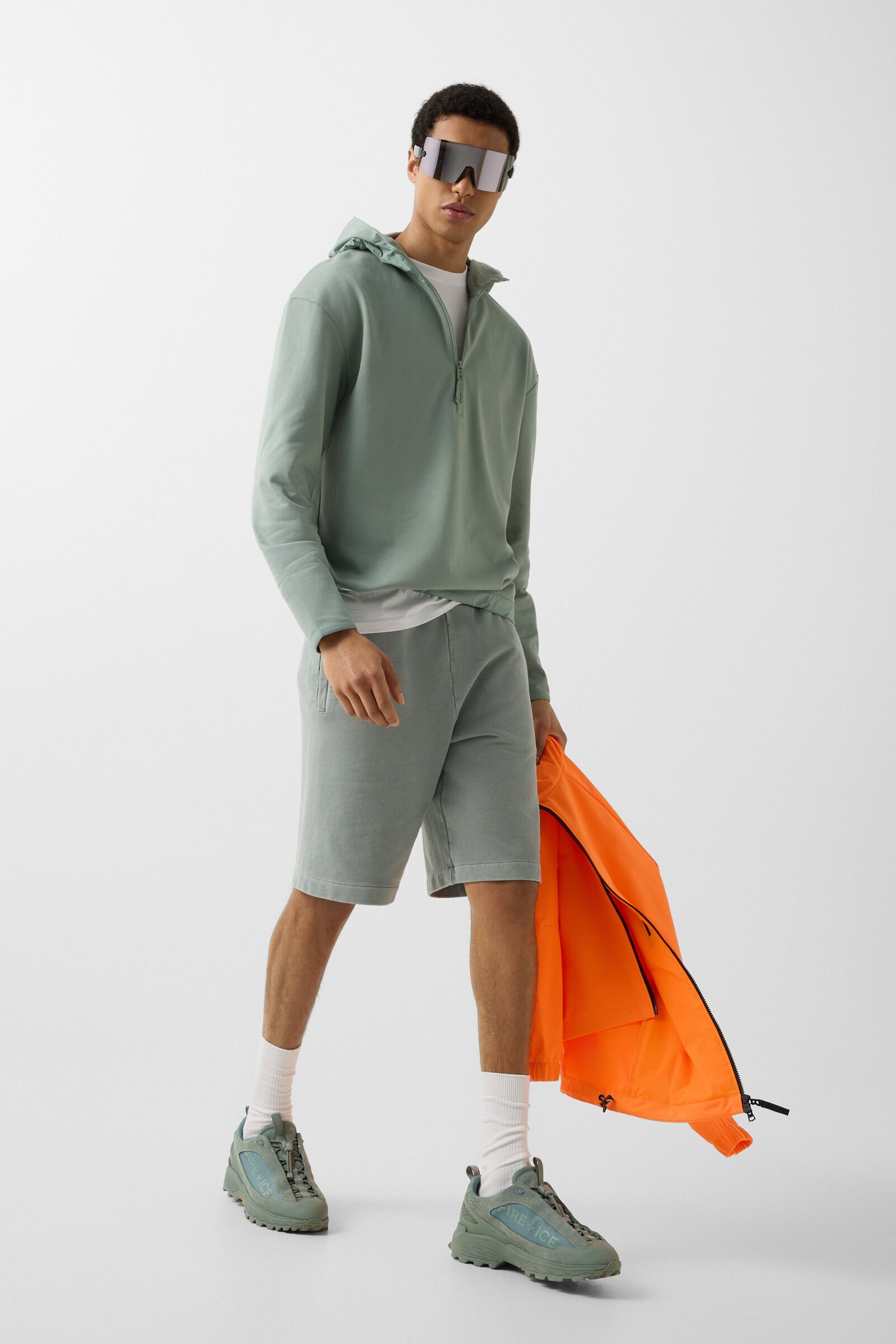 Hoodie David Eukalyptus