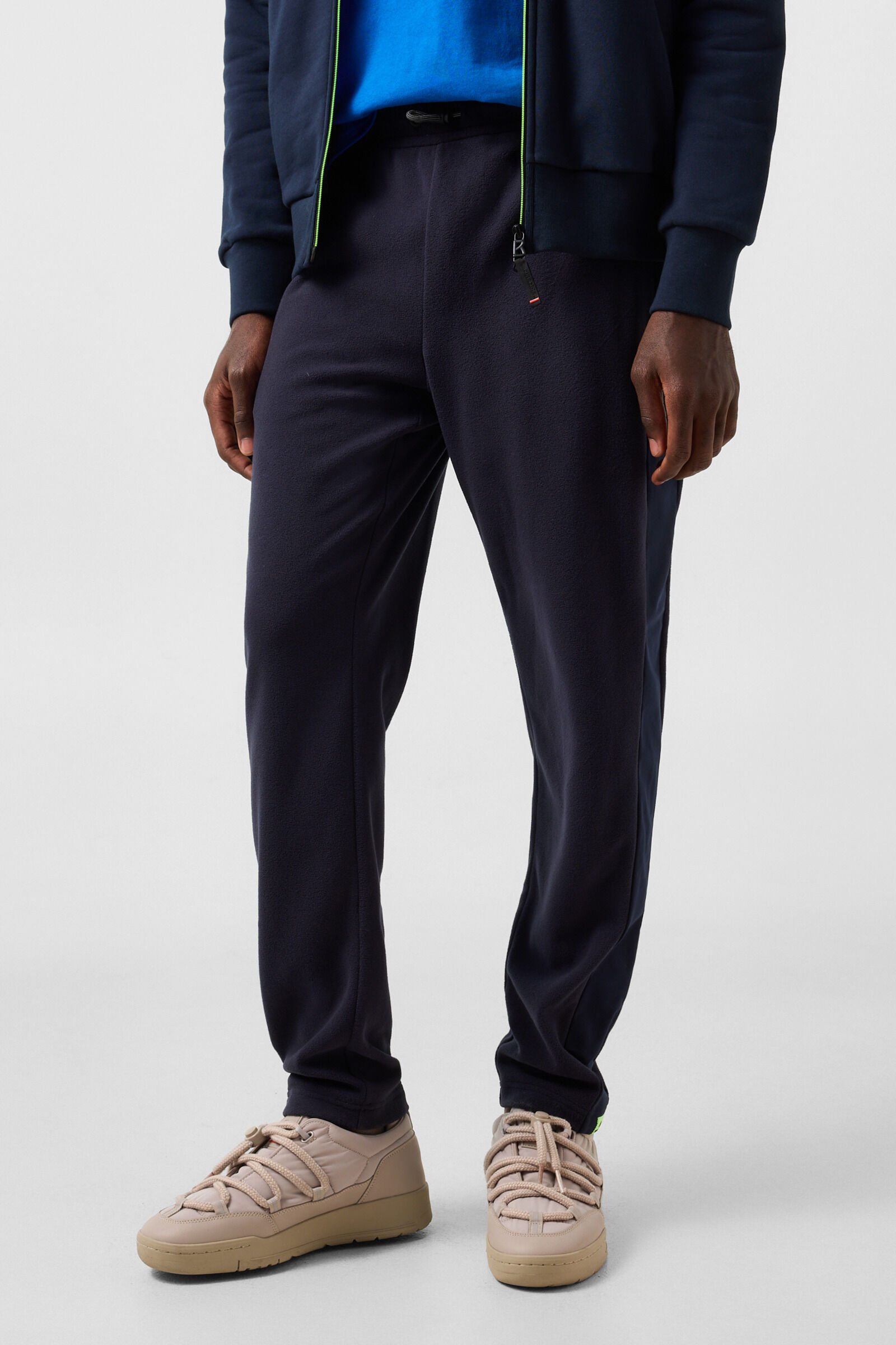 Broder fleece trousers Navy