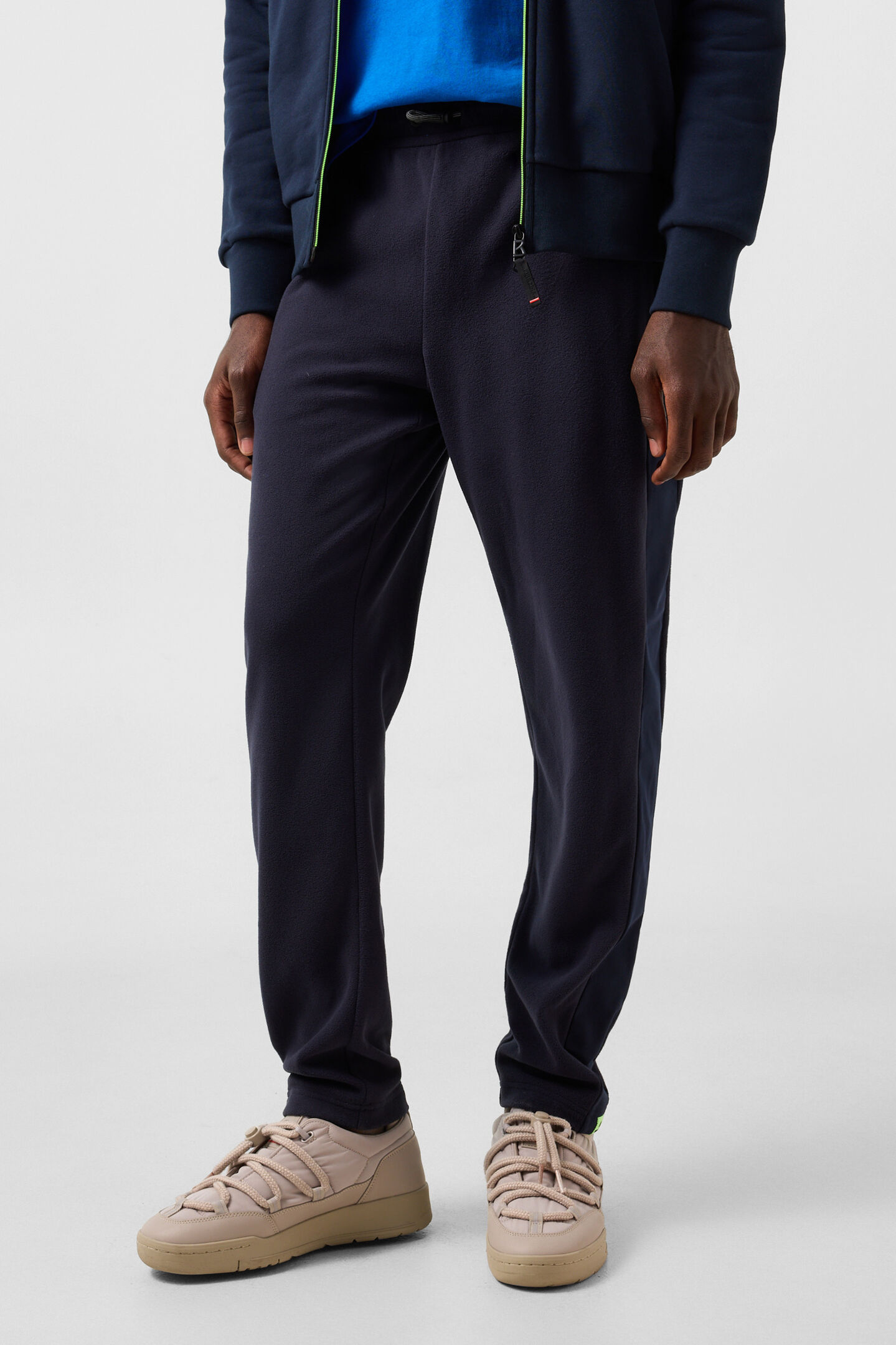 Broder fleece trousers Navy