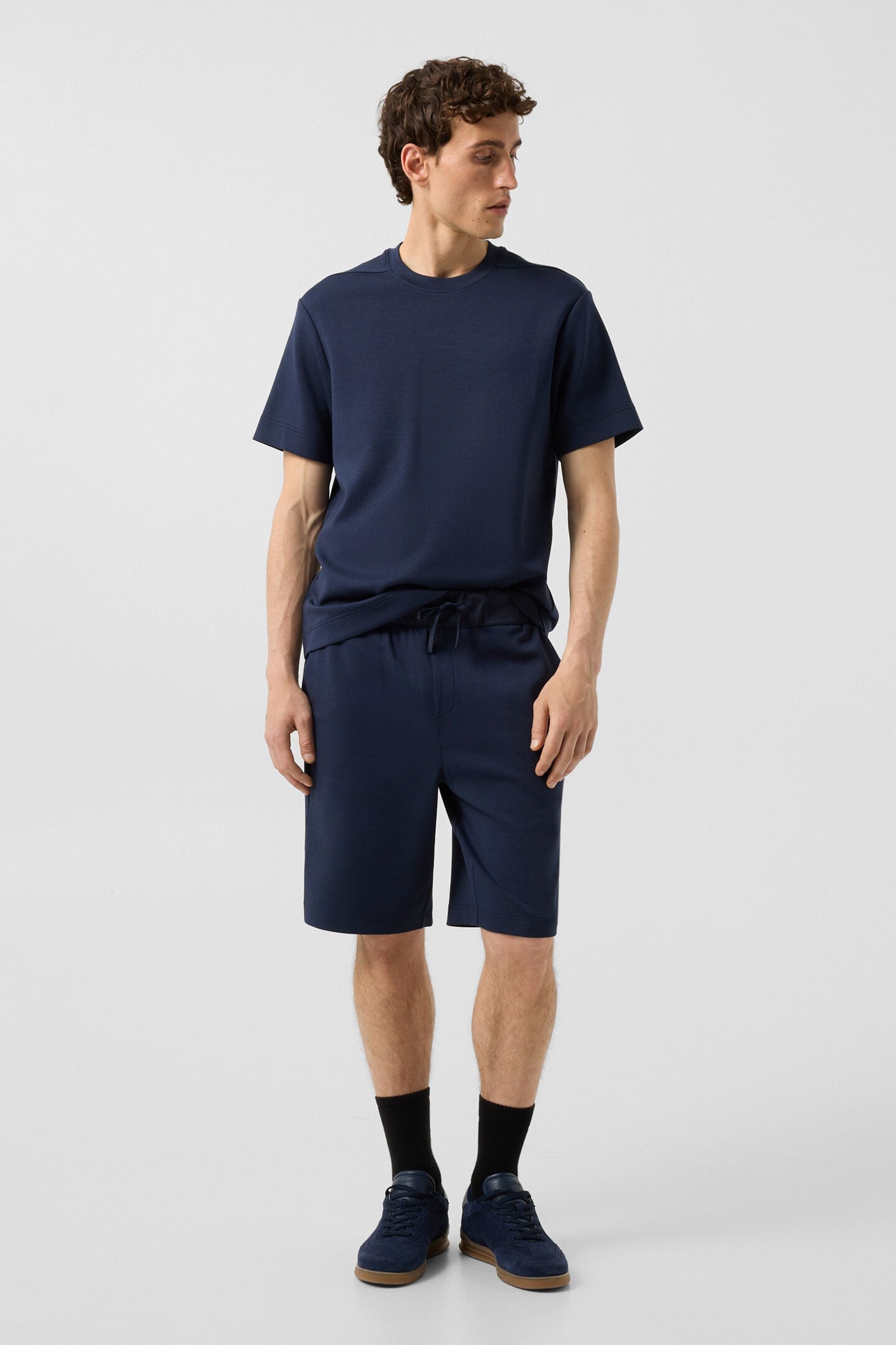 Sweatshorts Lance Navy-Blau