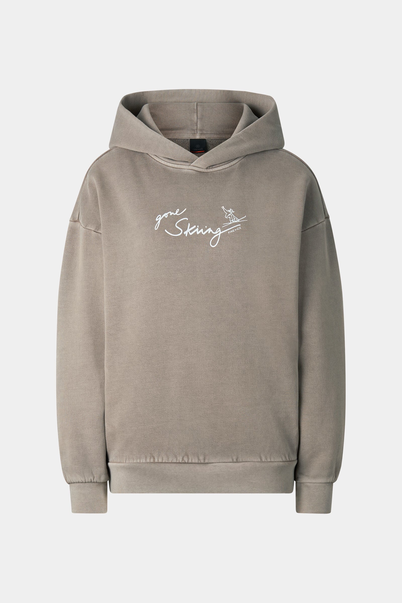 Sibel Cotton Hoodie Taupe