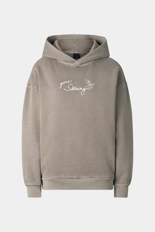 Baumwoll-Hoodie Sibel Taupe