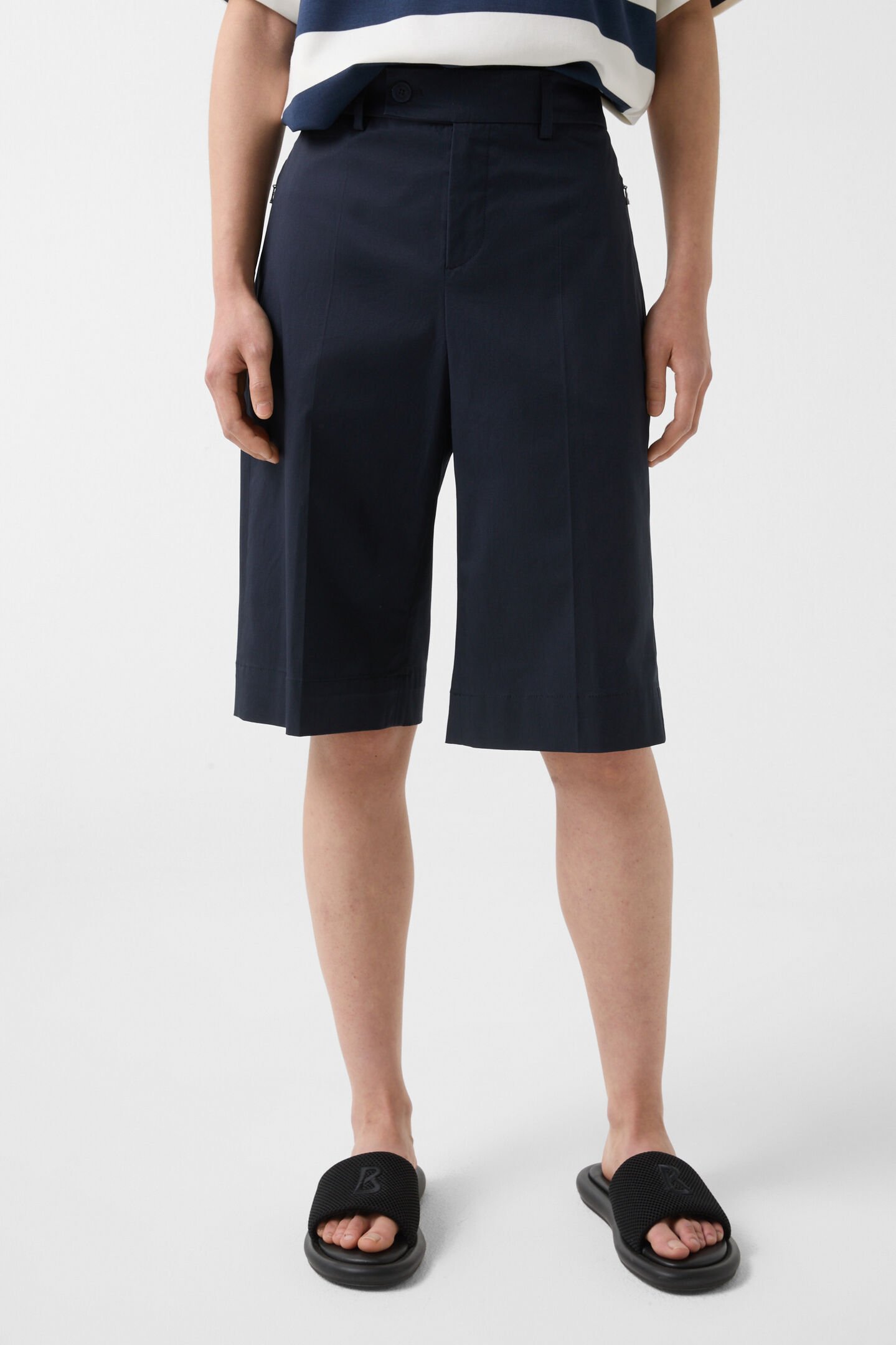 Bermudas Lara Navy blue