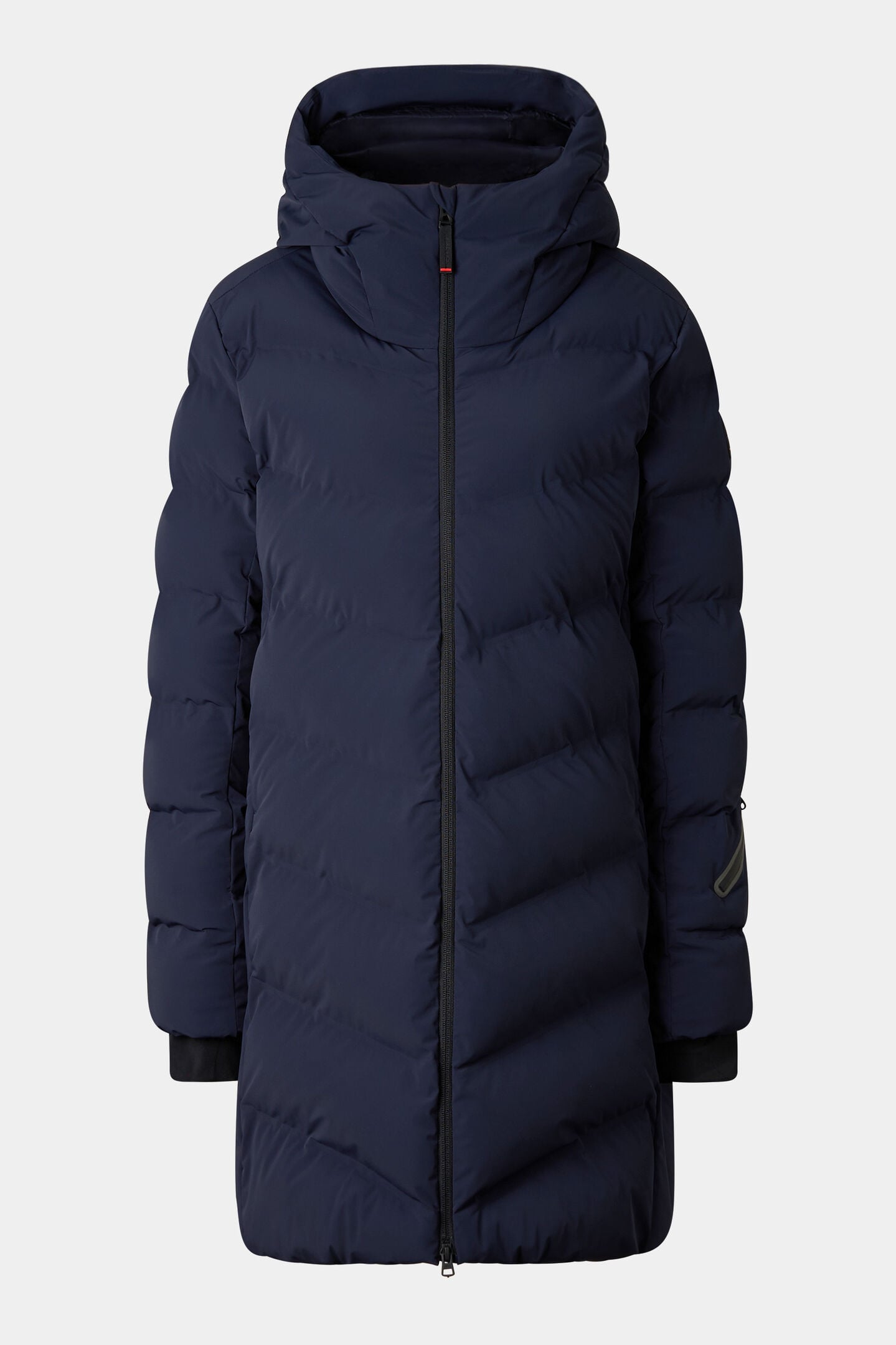 Tec-Aen quilted coat Navy