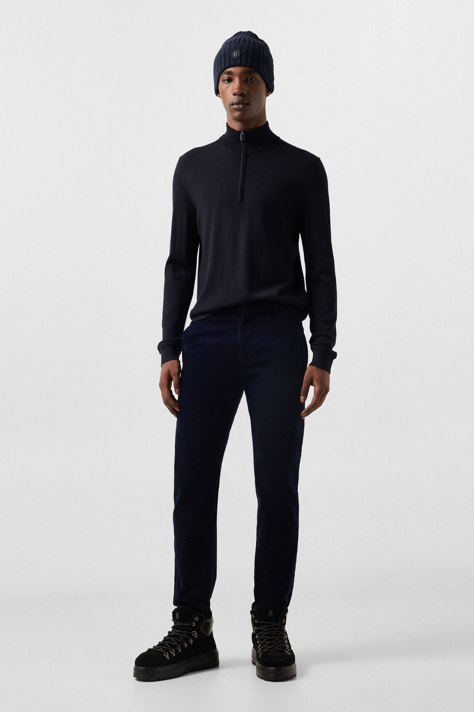 Ouri virgin wool jumper Navy