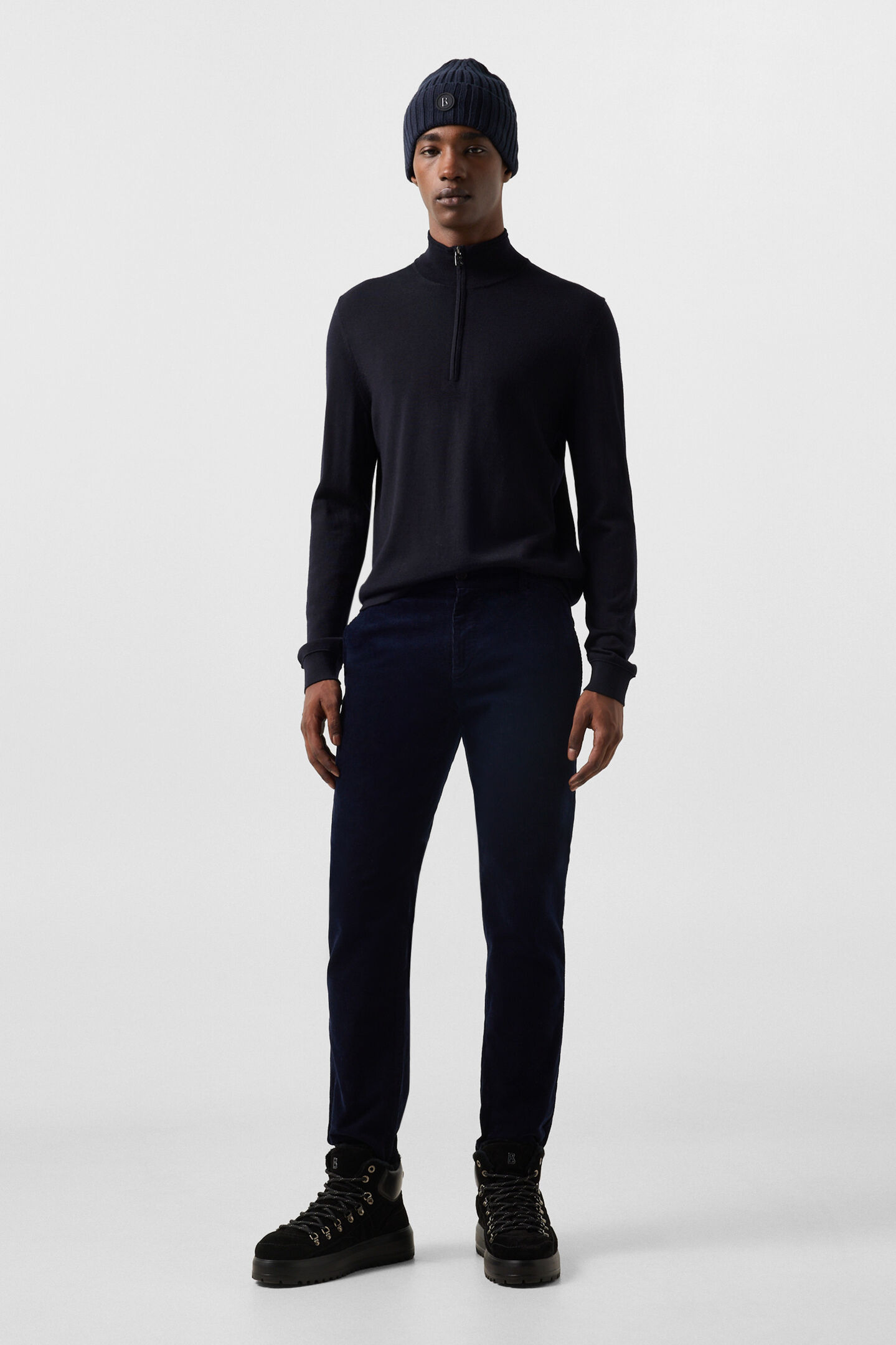 Ouri virgin wool jumper Navy