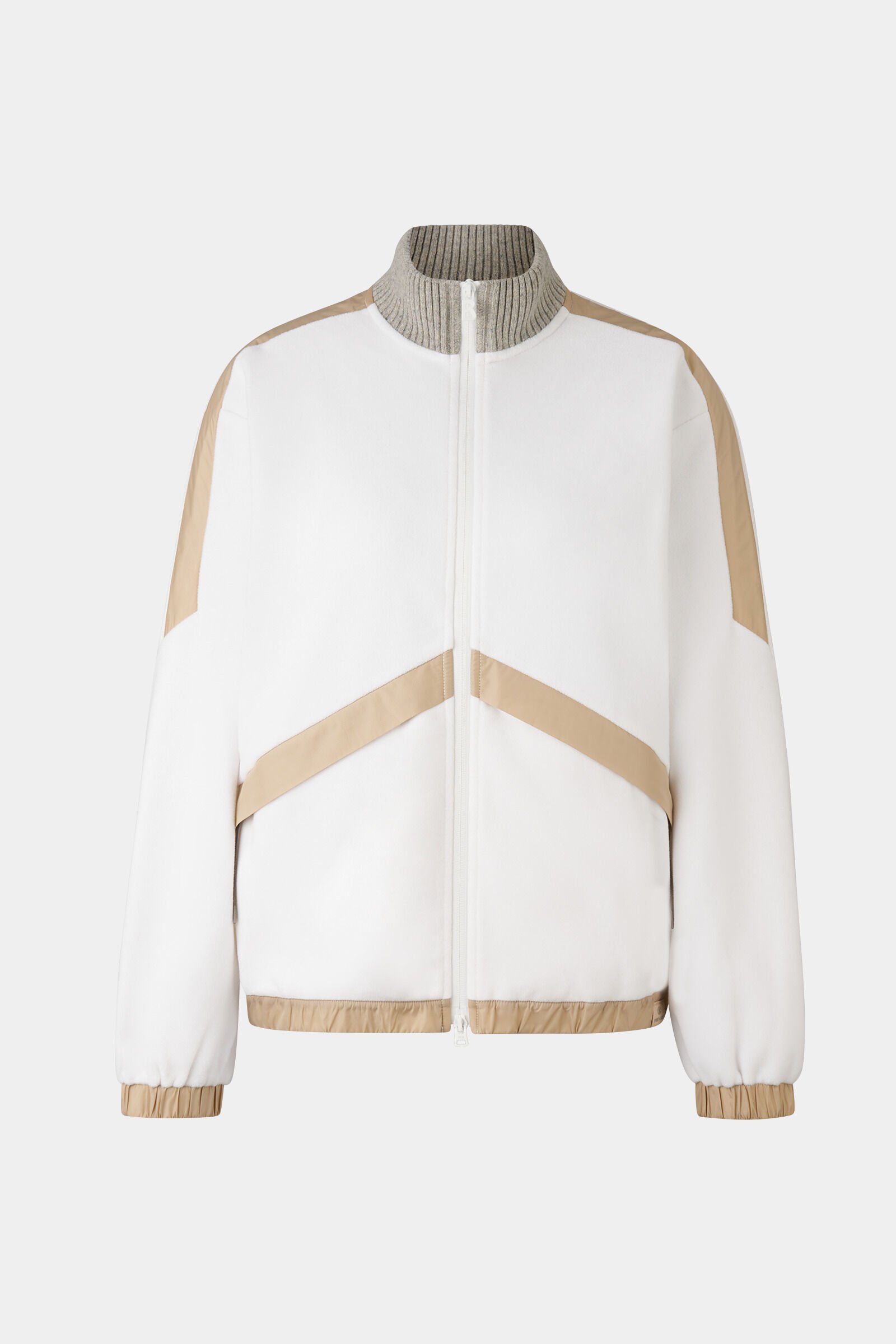 Liva fleece jacket White/beige