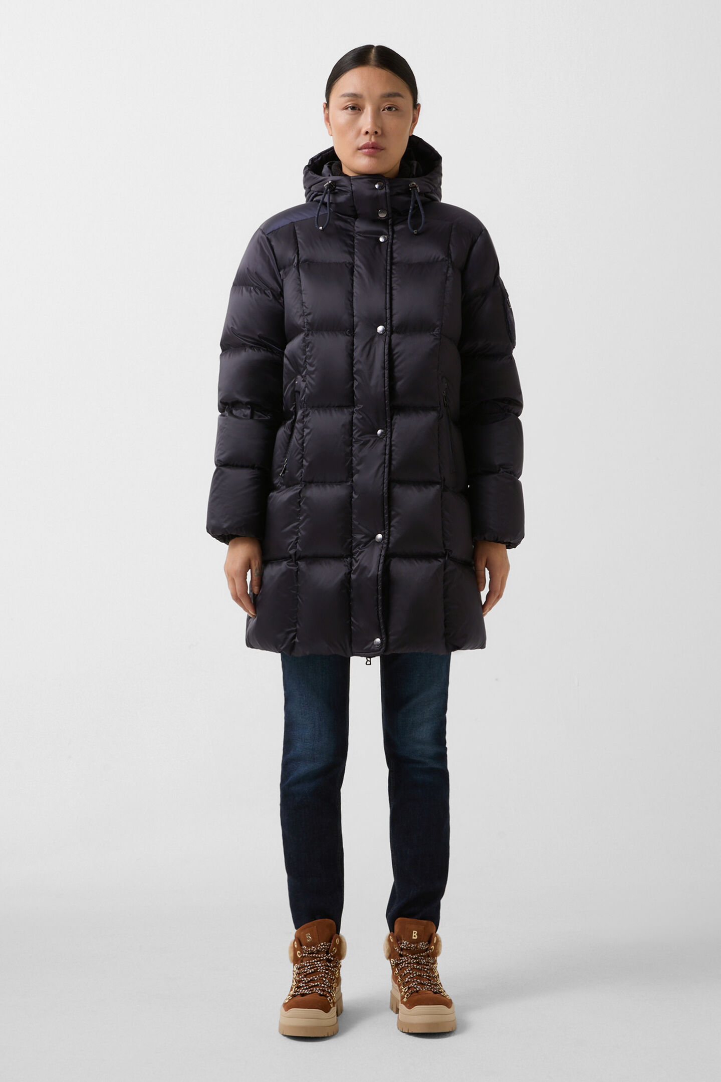 Fanja down coat Navy blue