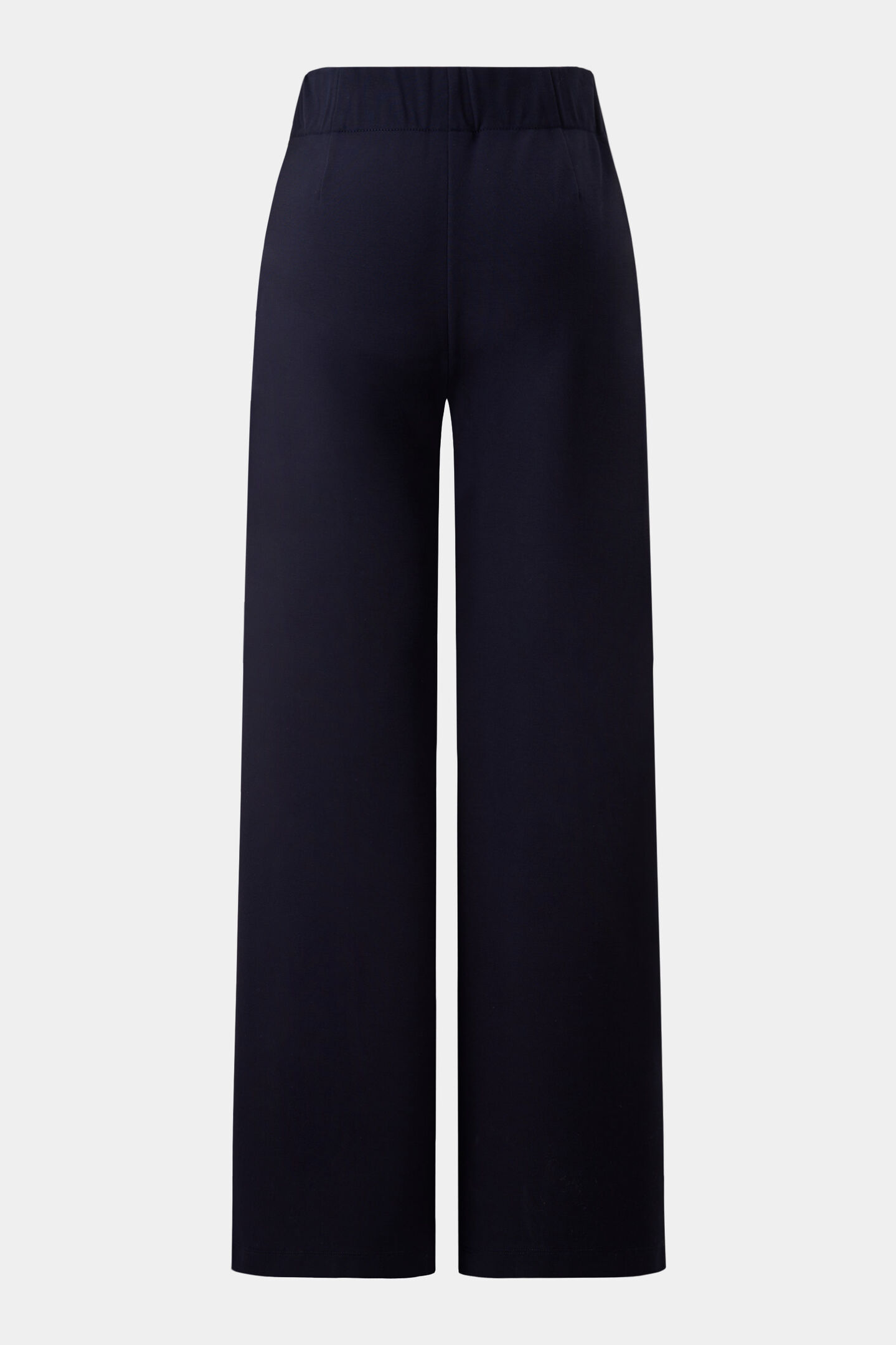 Paisley Jersey trousers Navy blue