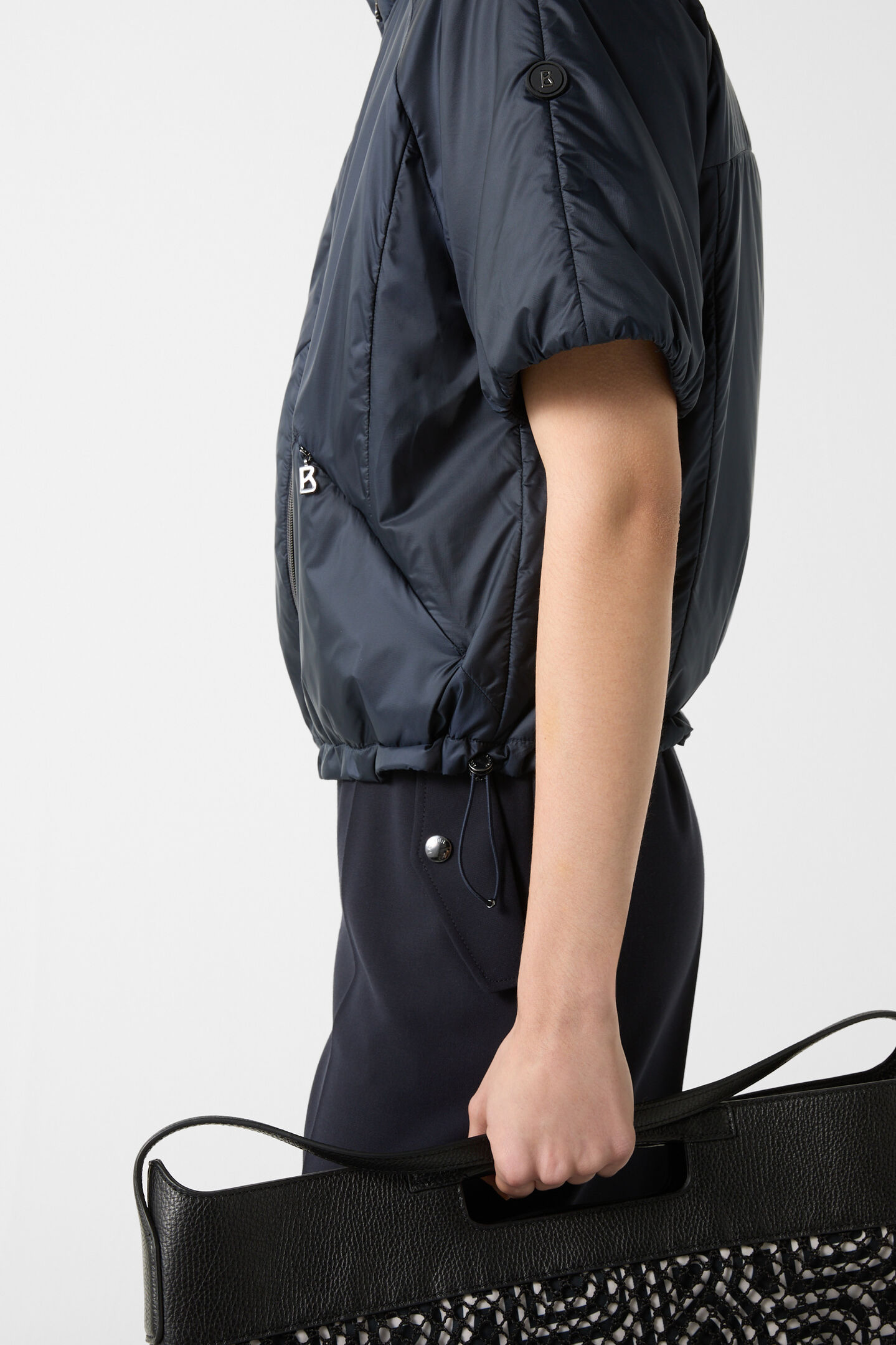 Britany short-sleeved jacket Navy blue