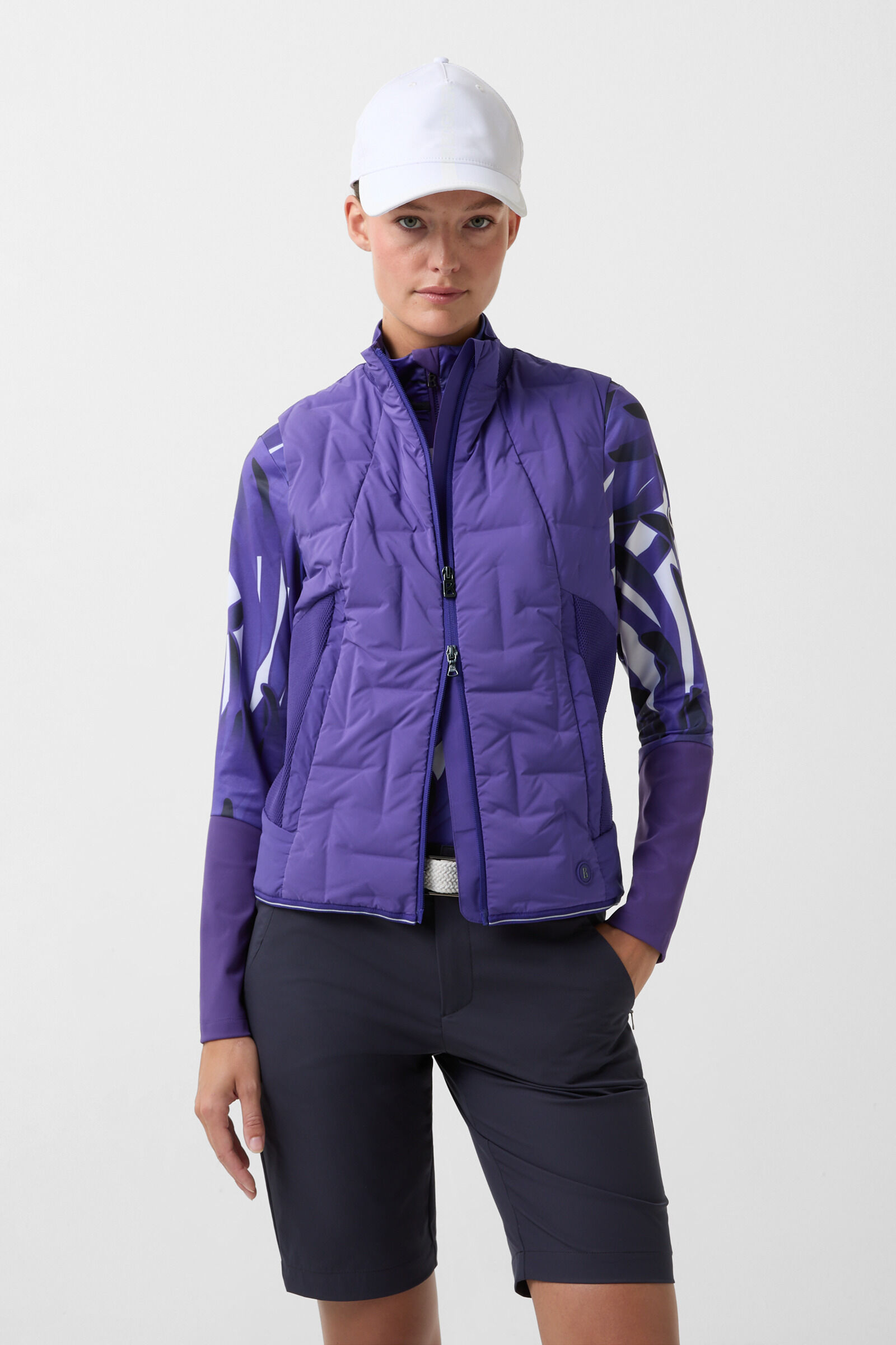 Sia lightweight down waistcoat Violet