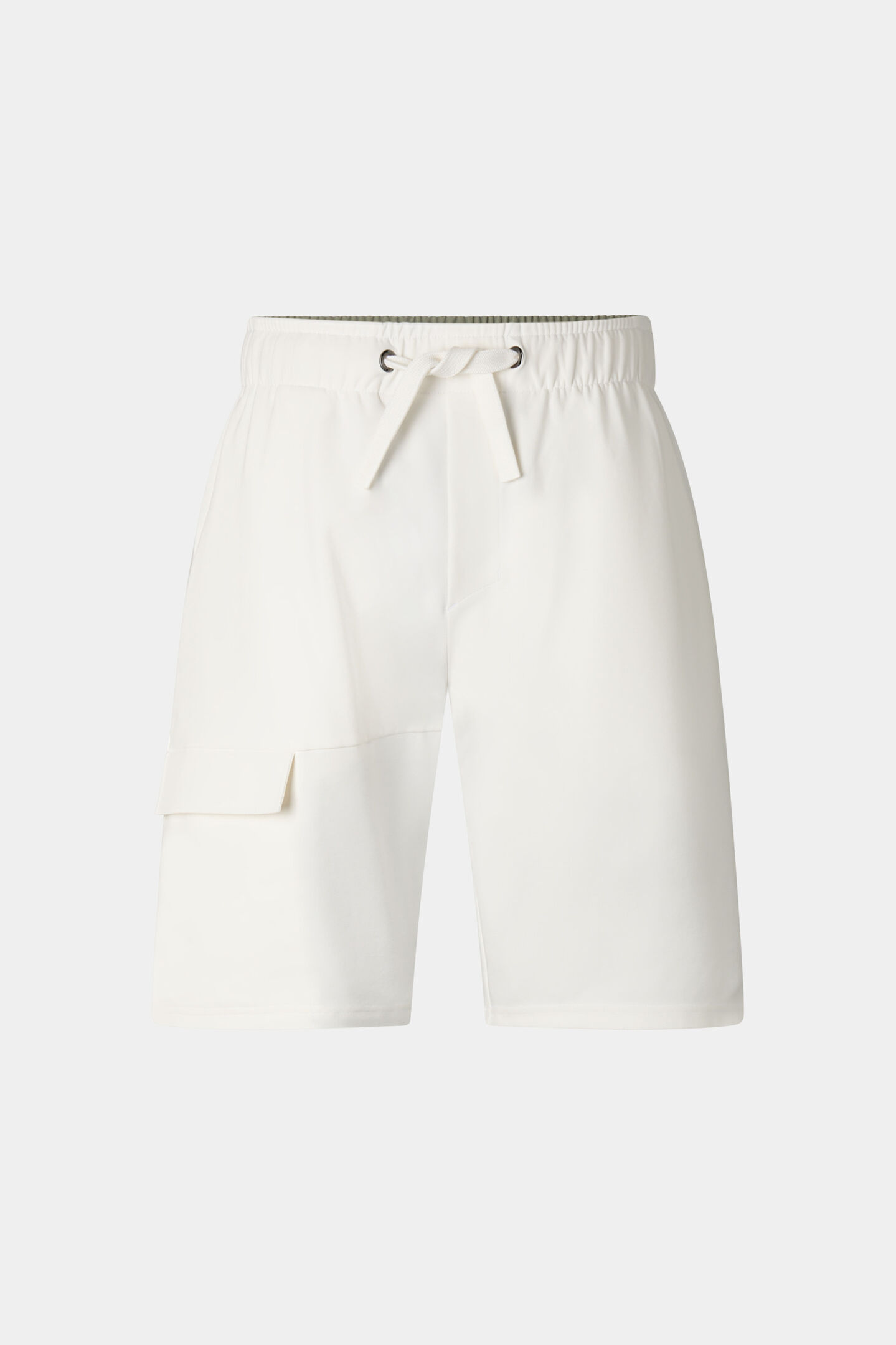 Cargo-Sweatshorts Denny Off-White/Eukalyptus