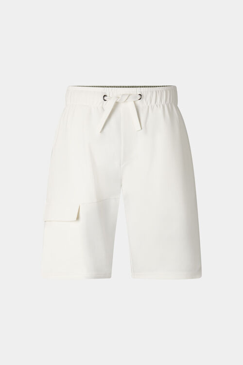 Cargo-Sweatshorts Denny Off-White/Eukalyptus