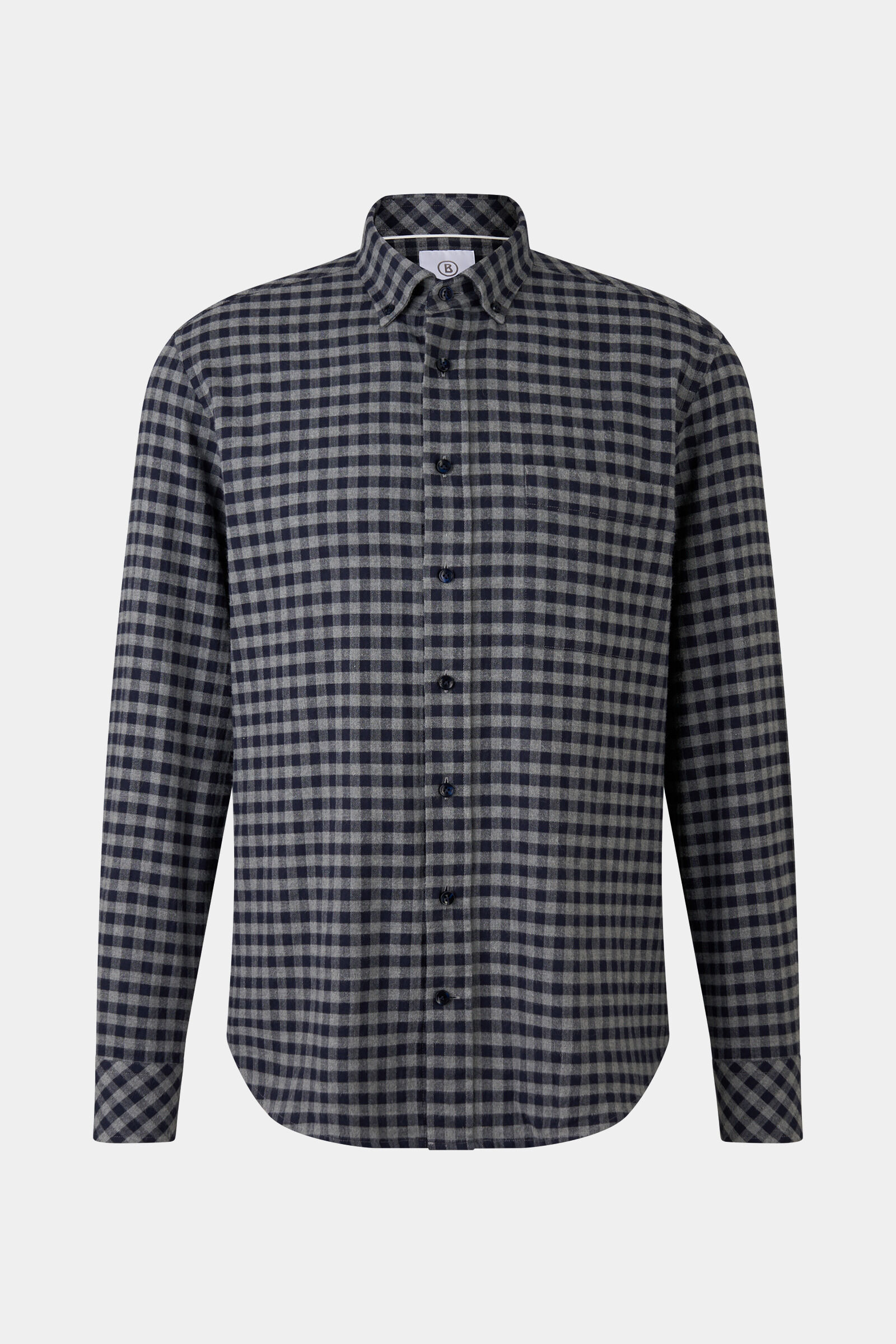 Timt flannel shirt Navy blue/grey