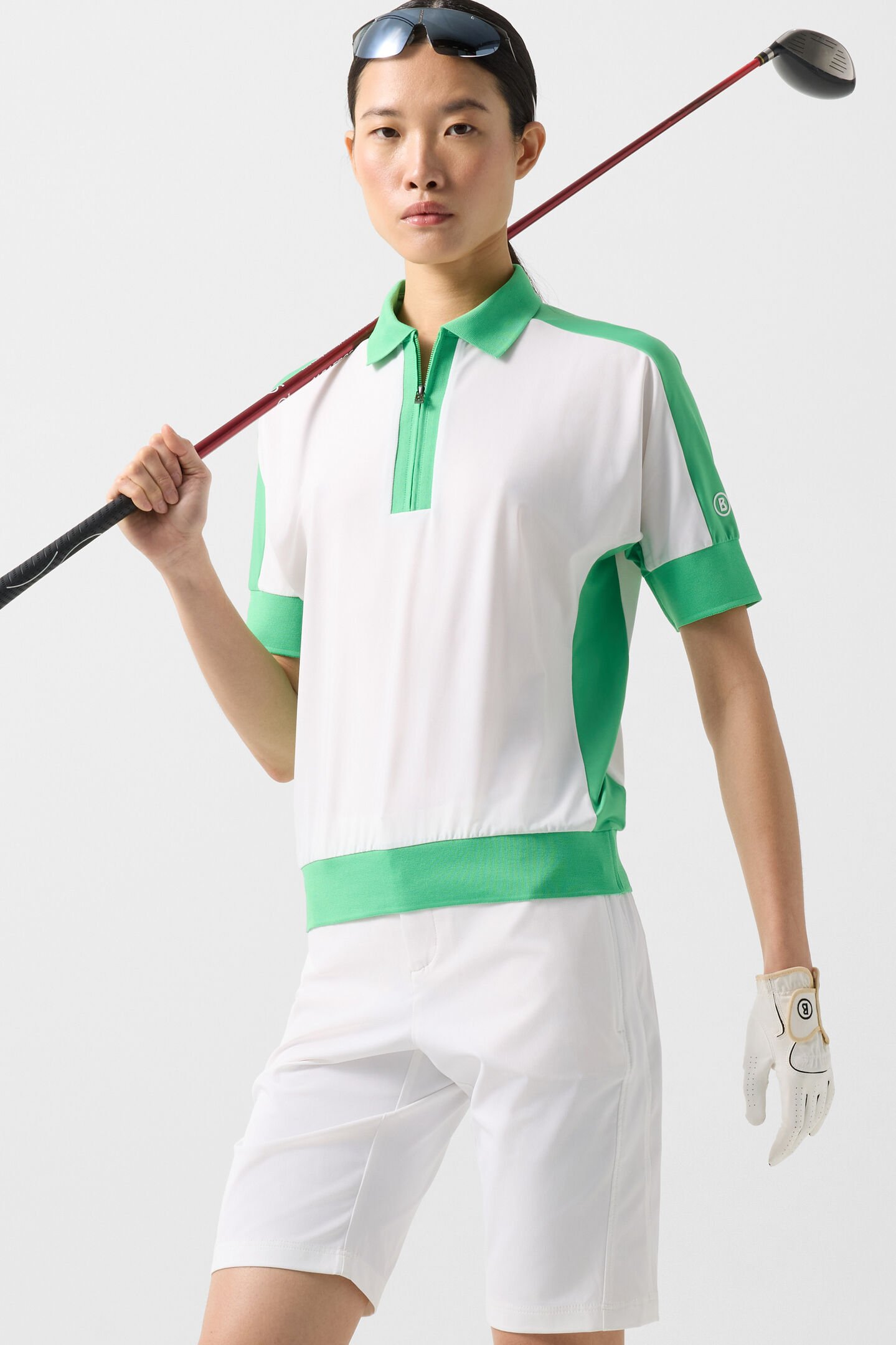 Zita functional Bermuda shorts Off-White