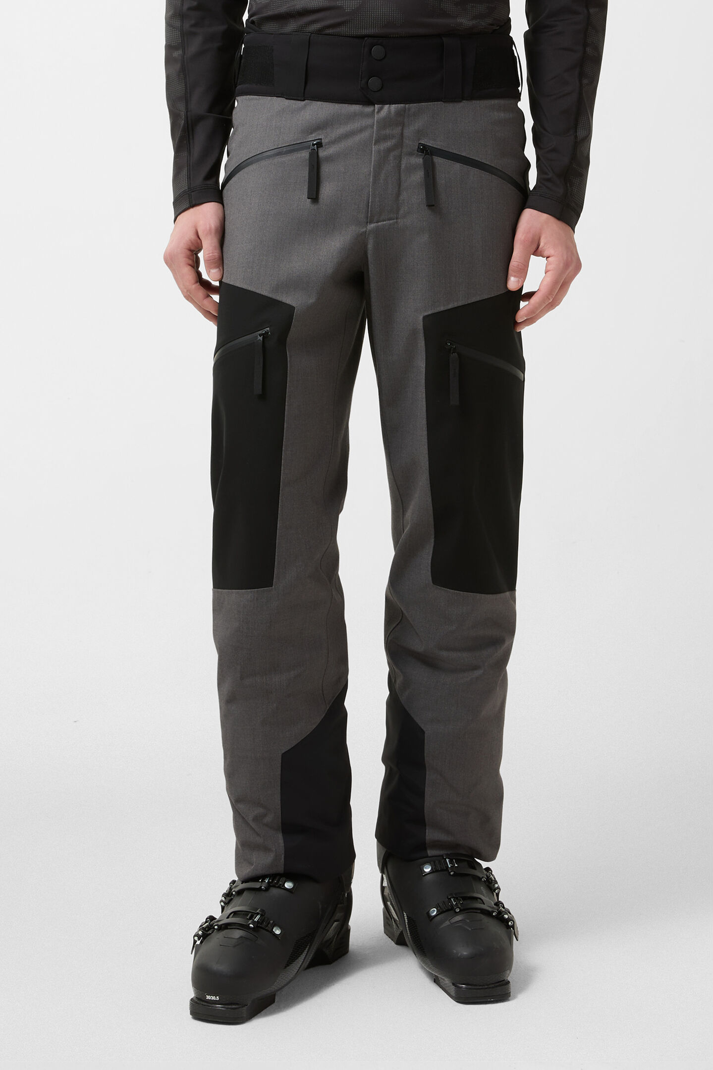 Felton ski trousers Gray/black