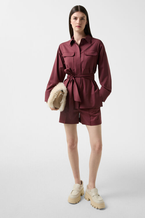 Bluse Ysette Weinrot Bluse Ysette Weinrot