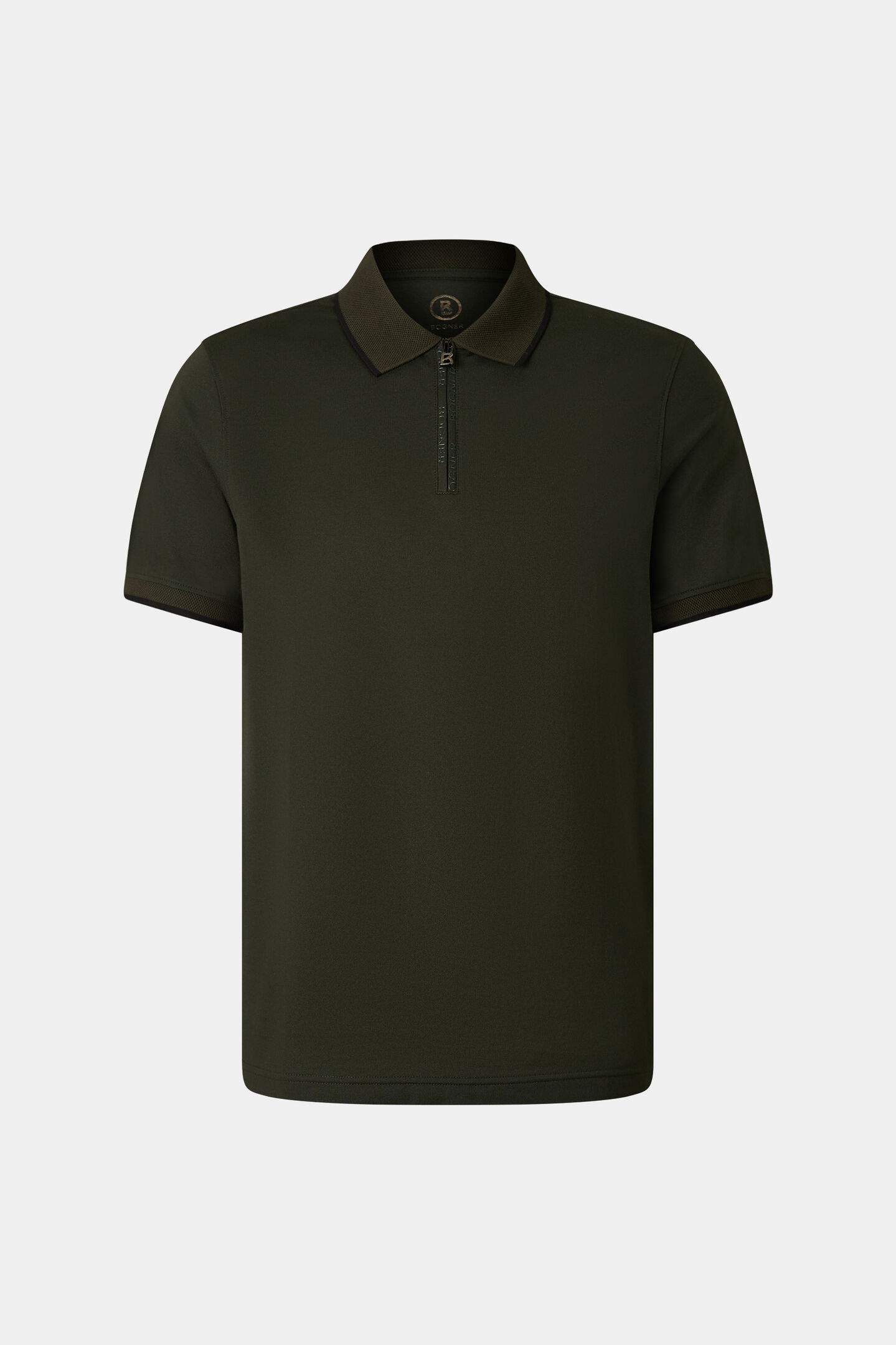 Polo-Shirt Timo Dunkelgr&uuml;n