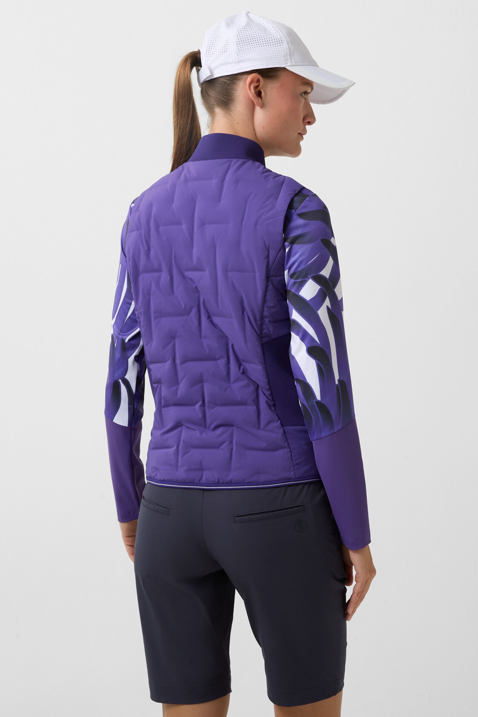 Sia lightweight down waistcoat Violet