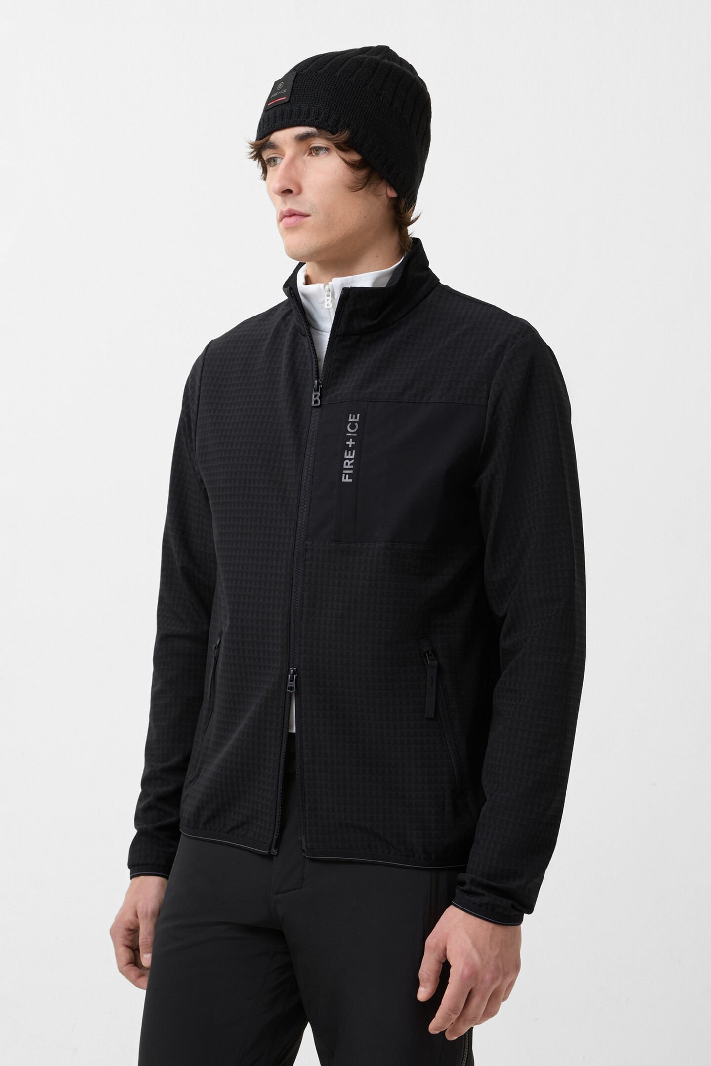 Midlayer jacket Alric Black