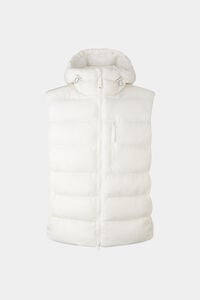Howard quilted waistcoat White Howard quilted waistcoat White