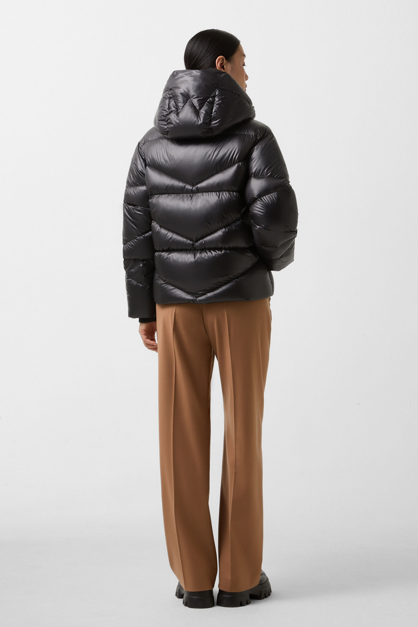 Xally down jacket Anthracite