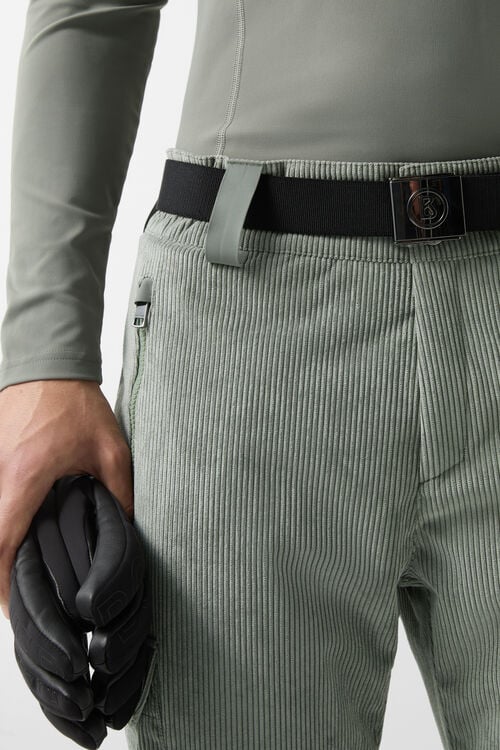 Corbin corduroy ski trousers Olive green
