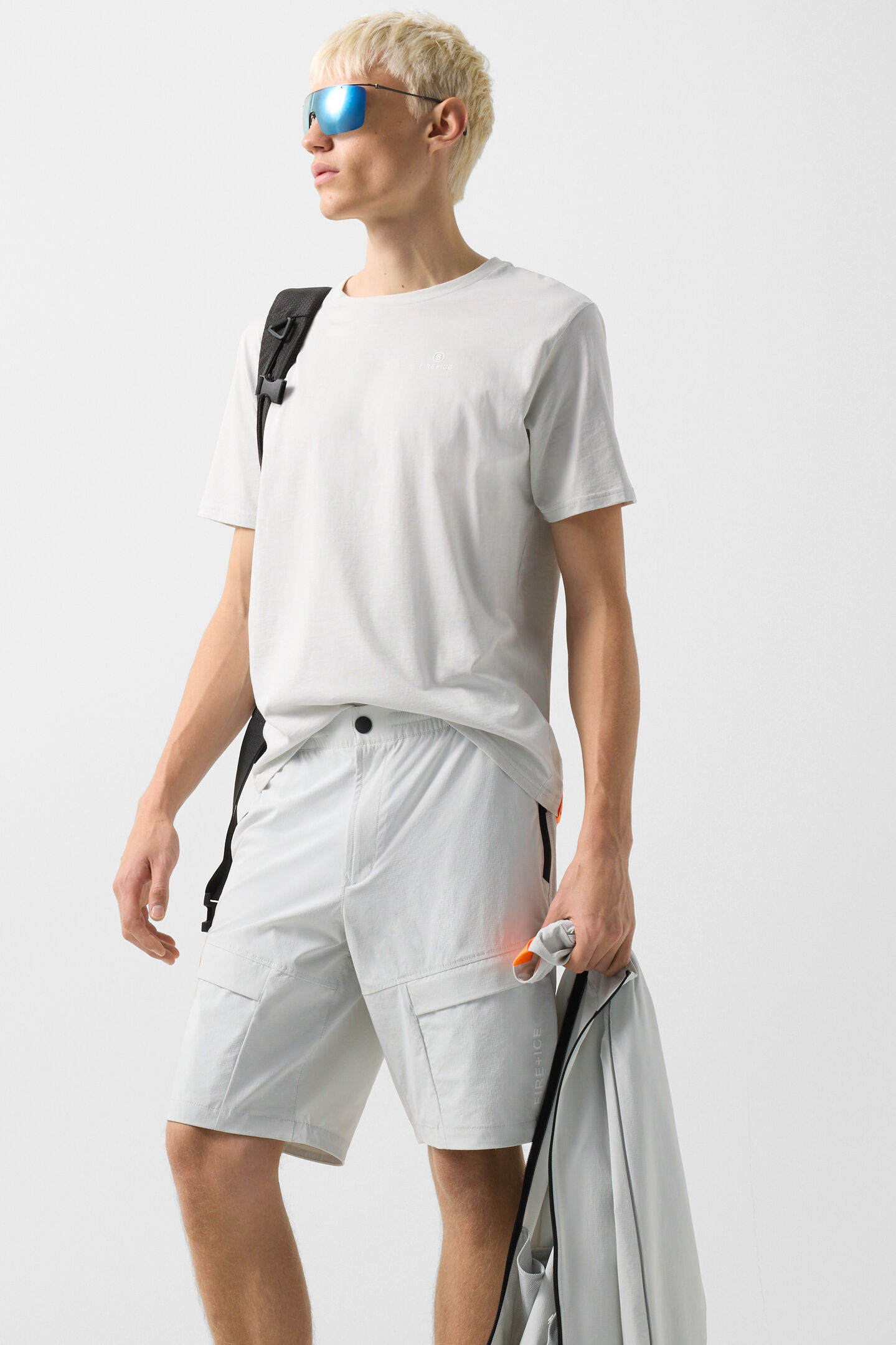 T-Shirt Mick Hellgrau