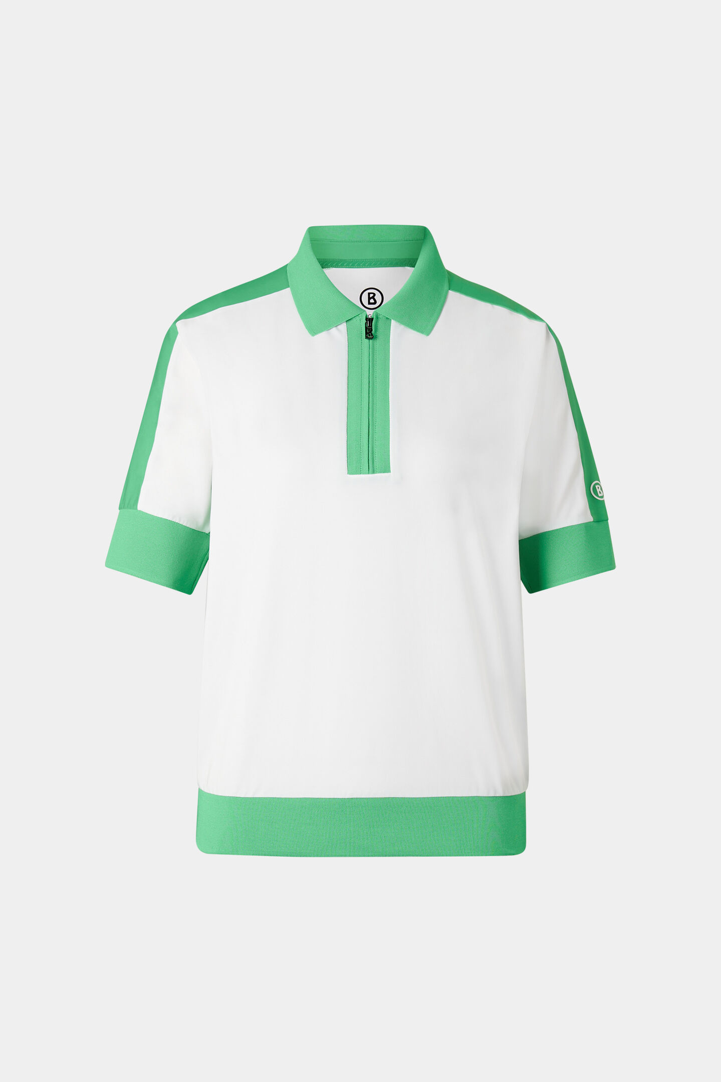 Arabell functional short-sleeved top White/green