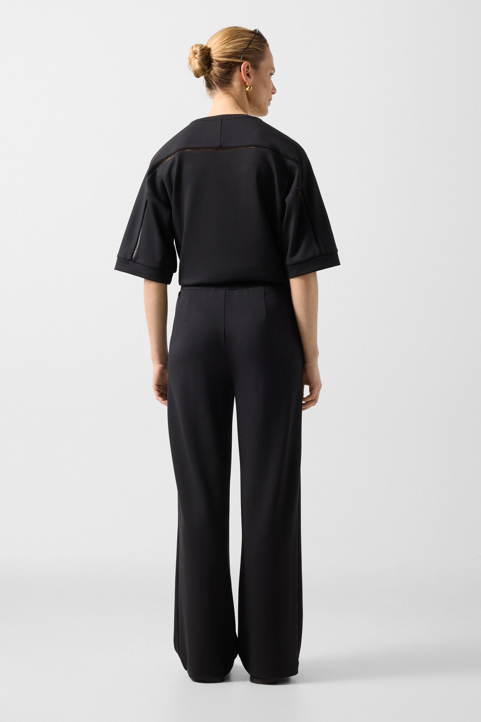 Ruby jersey trousers Black
