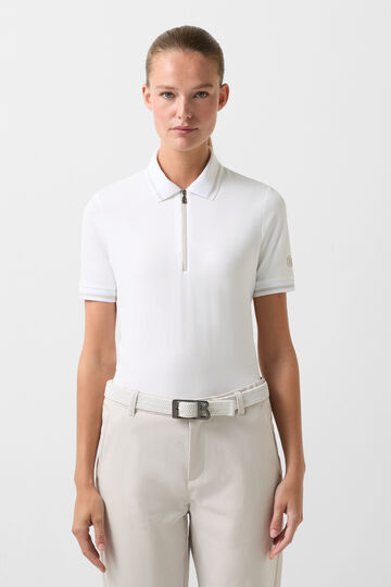 Funktions-Polo-Shirt Caylee Off-White Funktions-Polo-Shirt Caylee Off-White
