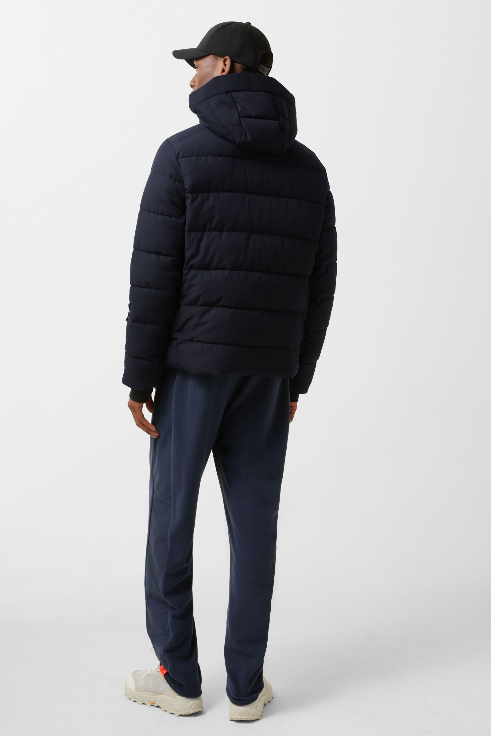 Luka quilted jacket Navy blue