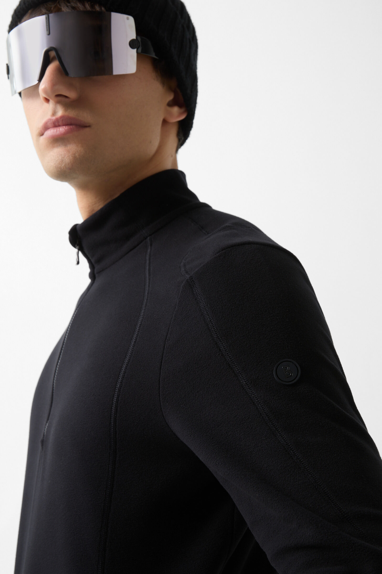 Harry fleece first layer Black