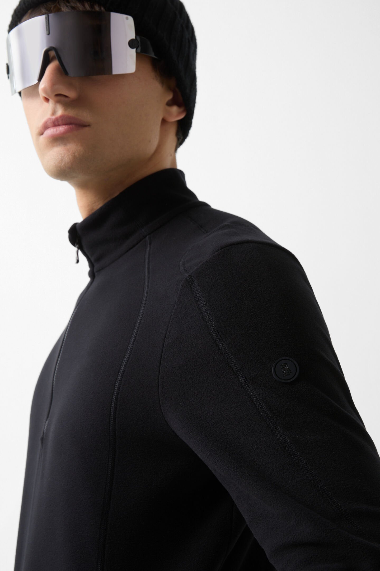 Harry fleece first layer Black