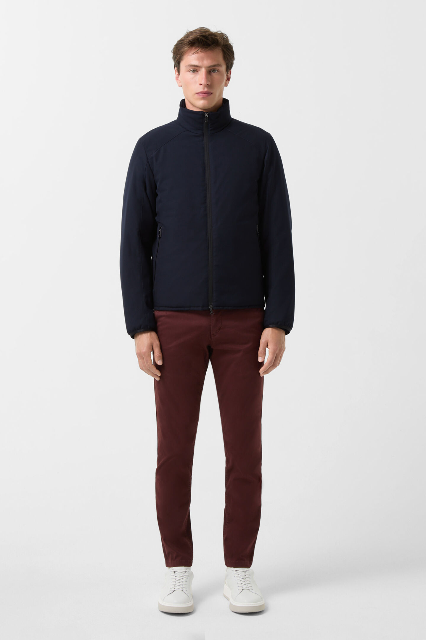 Conno lightweight down jacket Navy blue