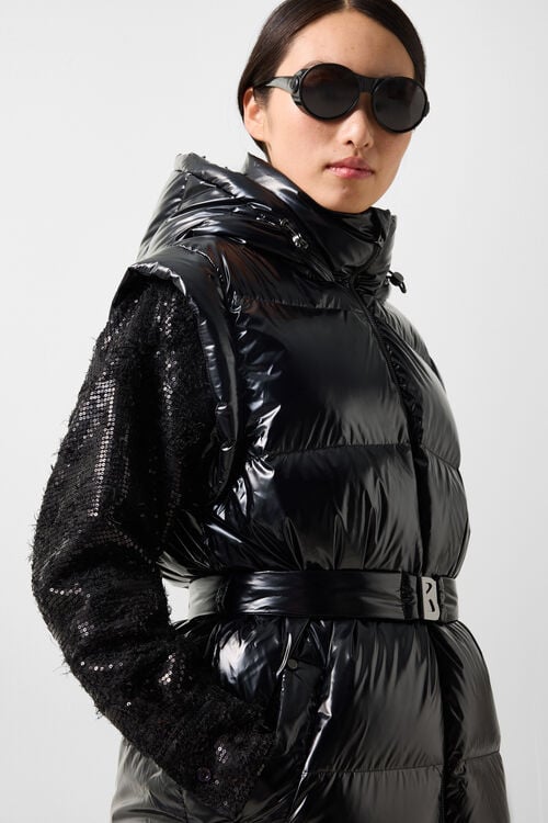 Inez 2-in-1 Down Jacket Black