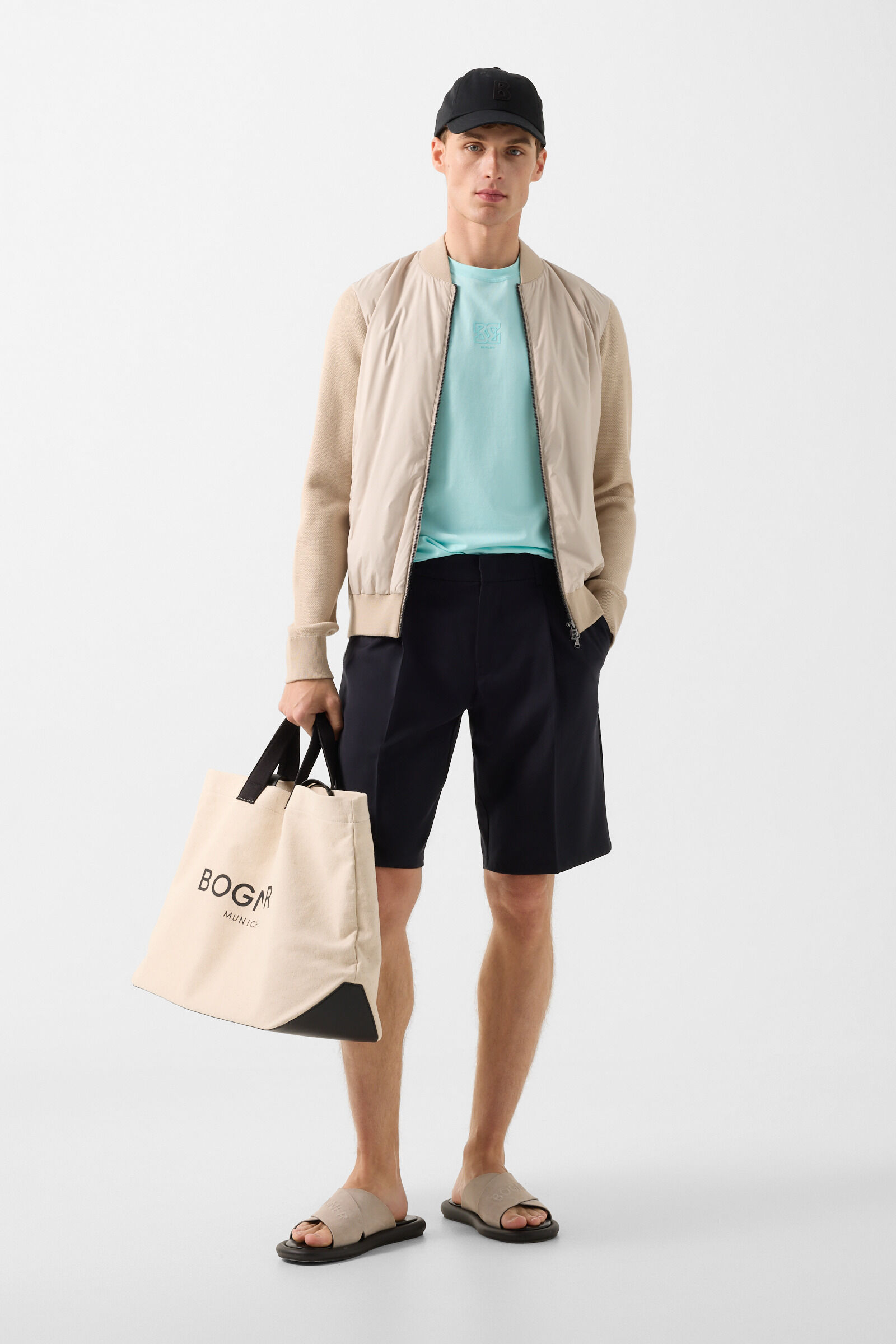 T-shirt Roc Cyan-blue