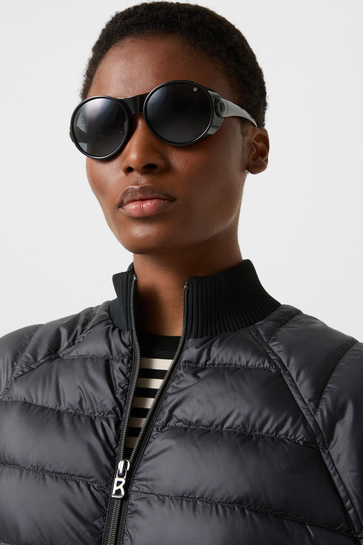 Hybrid-Daunenweste Nahla Schwarz