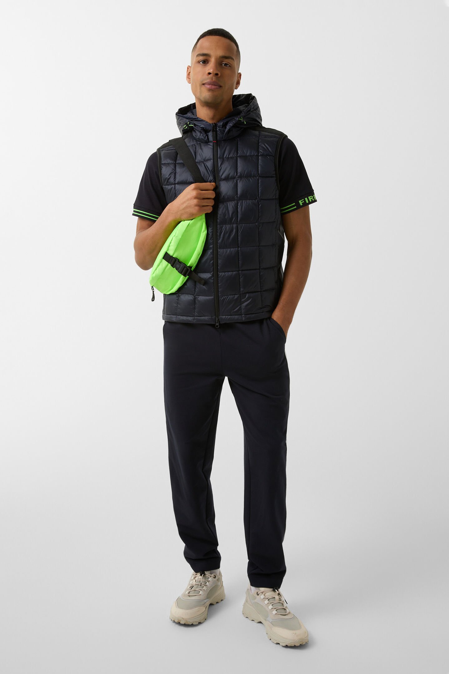 Colim quilted waistcoat Dark blue