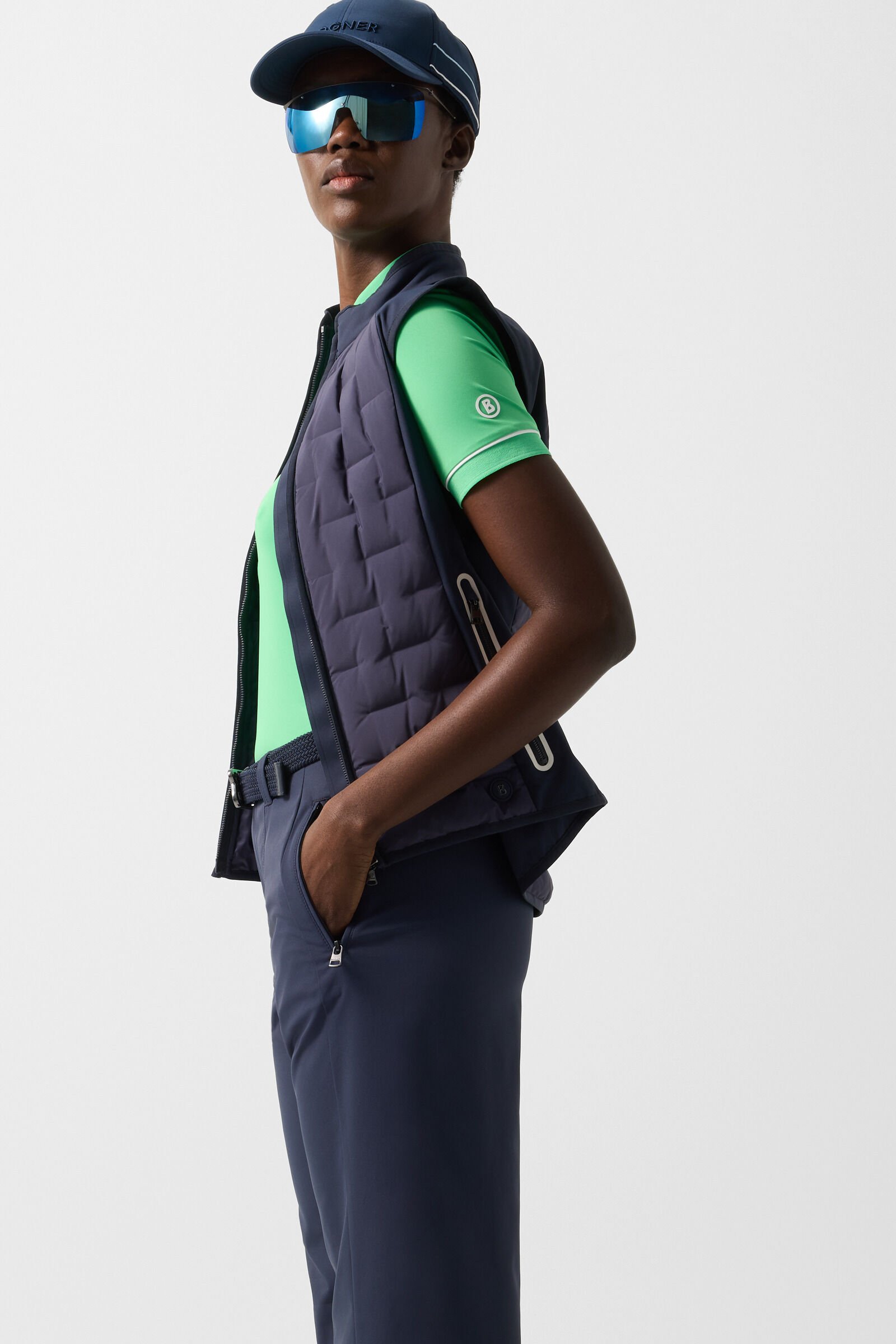 Pantalon fonctionnel Jill Bleu marine