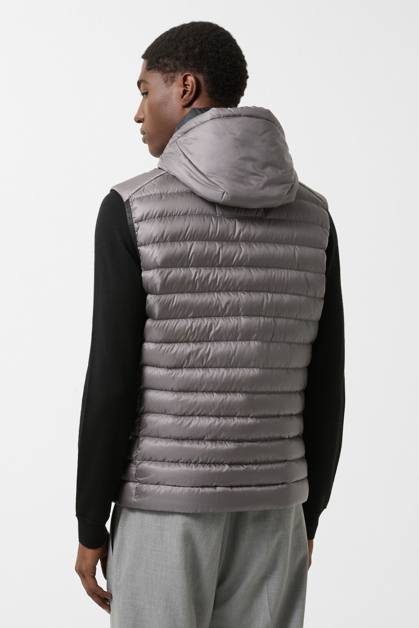Lonne lightweight down vest Gray