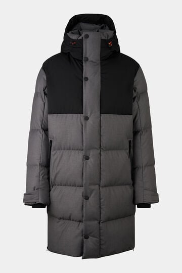 Daunenmantel Walt Grau/Schwarz Daunenmantel Walt Grau/Schwarz