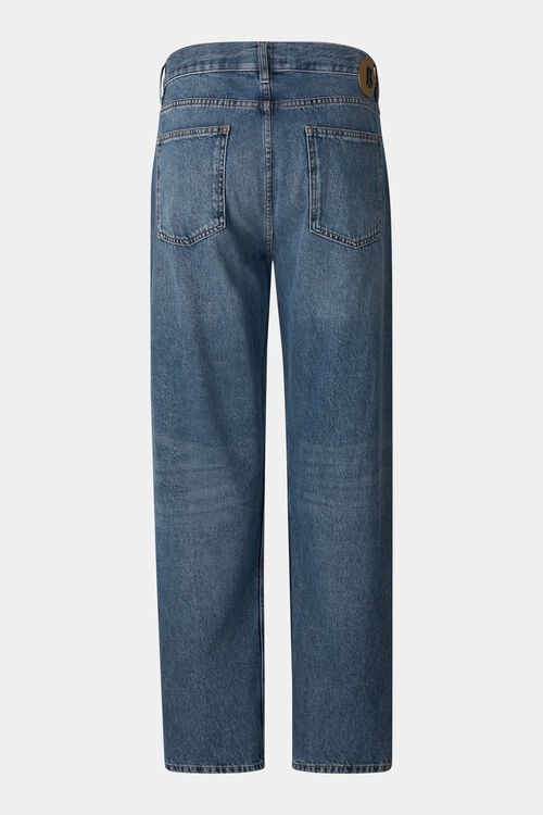 Straight Fit Jeans Travis Denim Blue