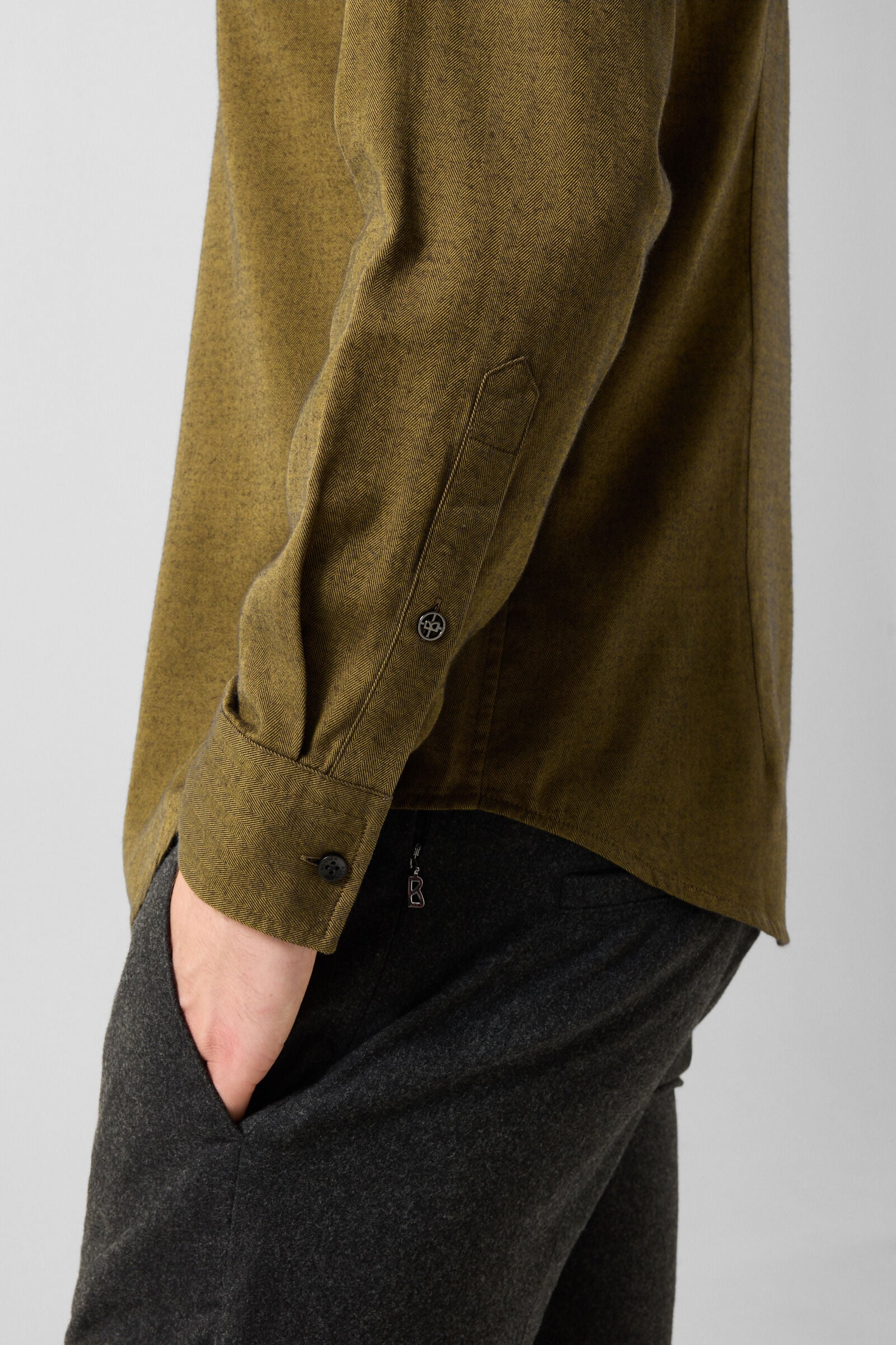 Timi Flannel Shirt Olive